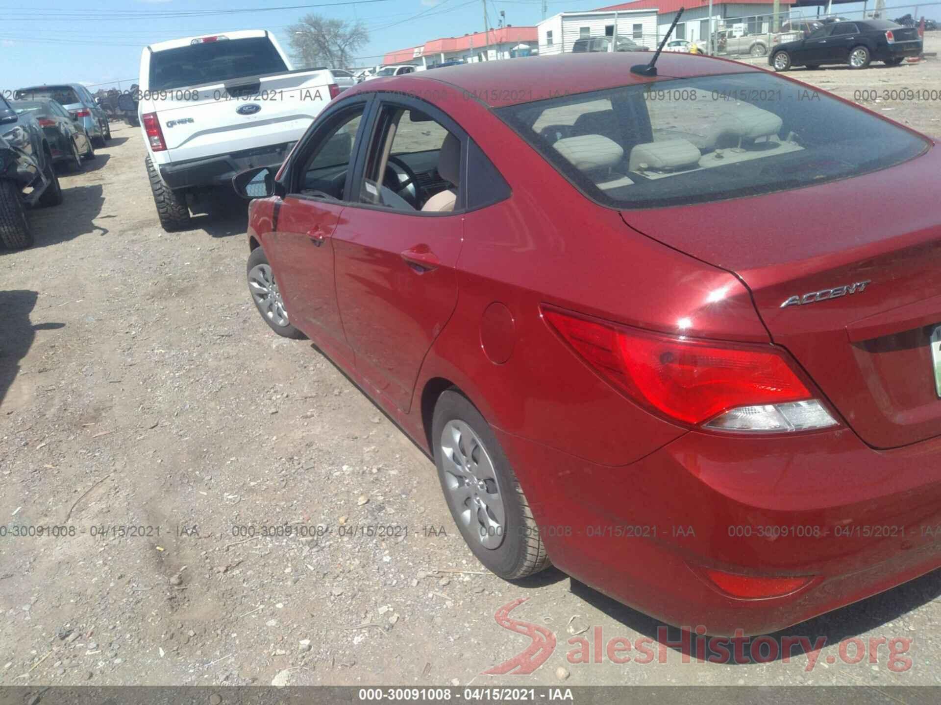 KMHCT4AE9HU376136 2017 HYUNDAI ACCENT