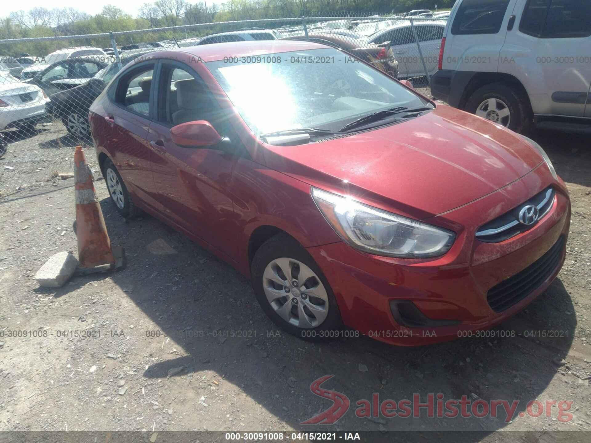 KMHCT4AE9HU376136 2017 HYUNDAI ACCENT