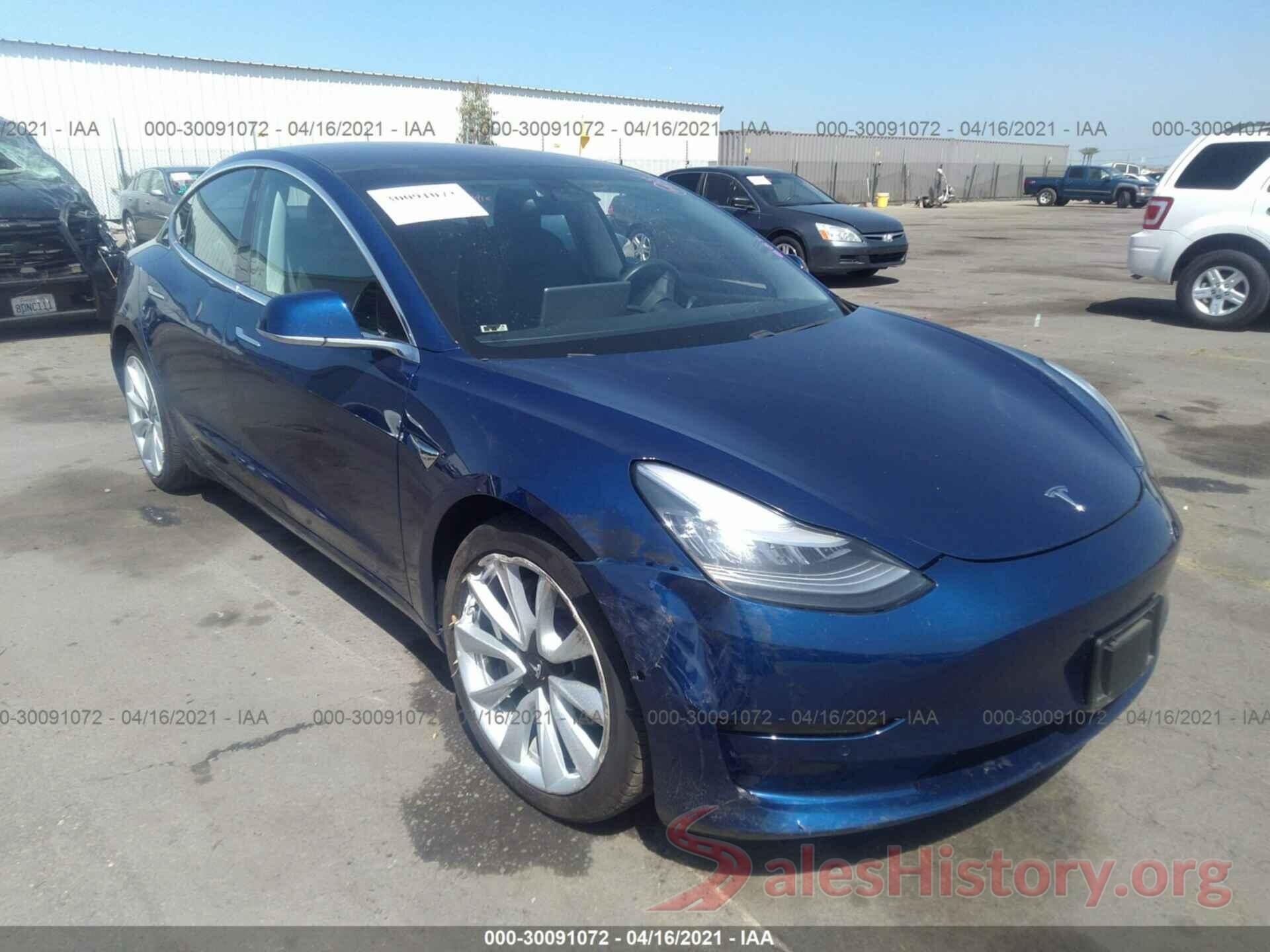 5YJ3E1EA7JF118331 2018 TESLA MODEL 3