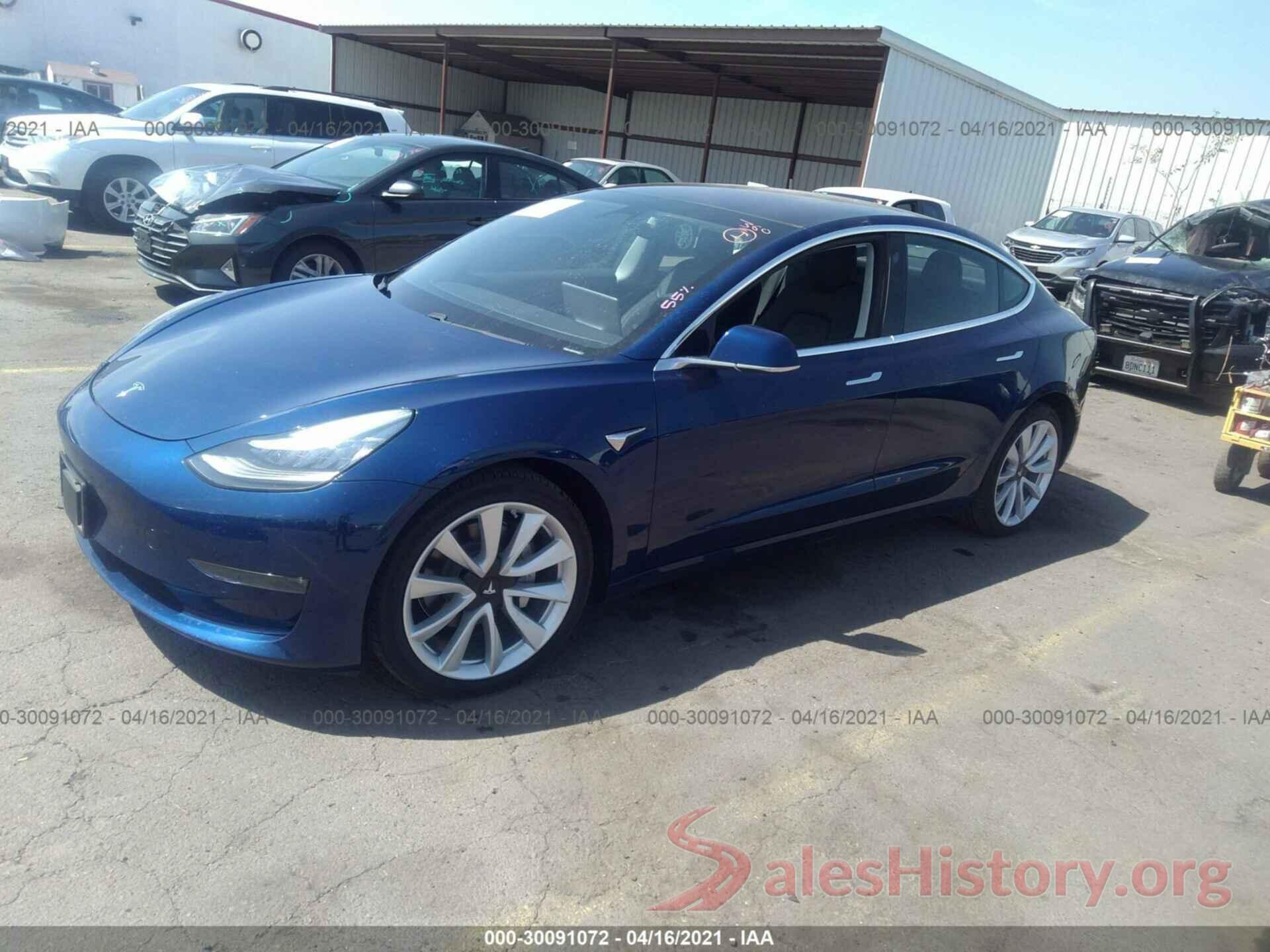 5YJ3E1EA7JF118331 2018 TESLA MODEL 3