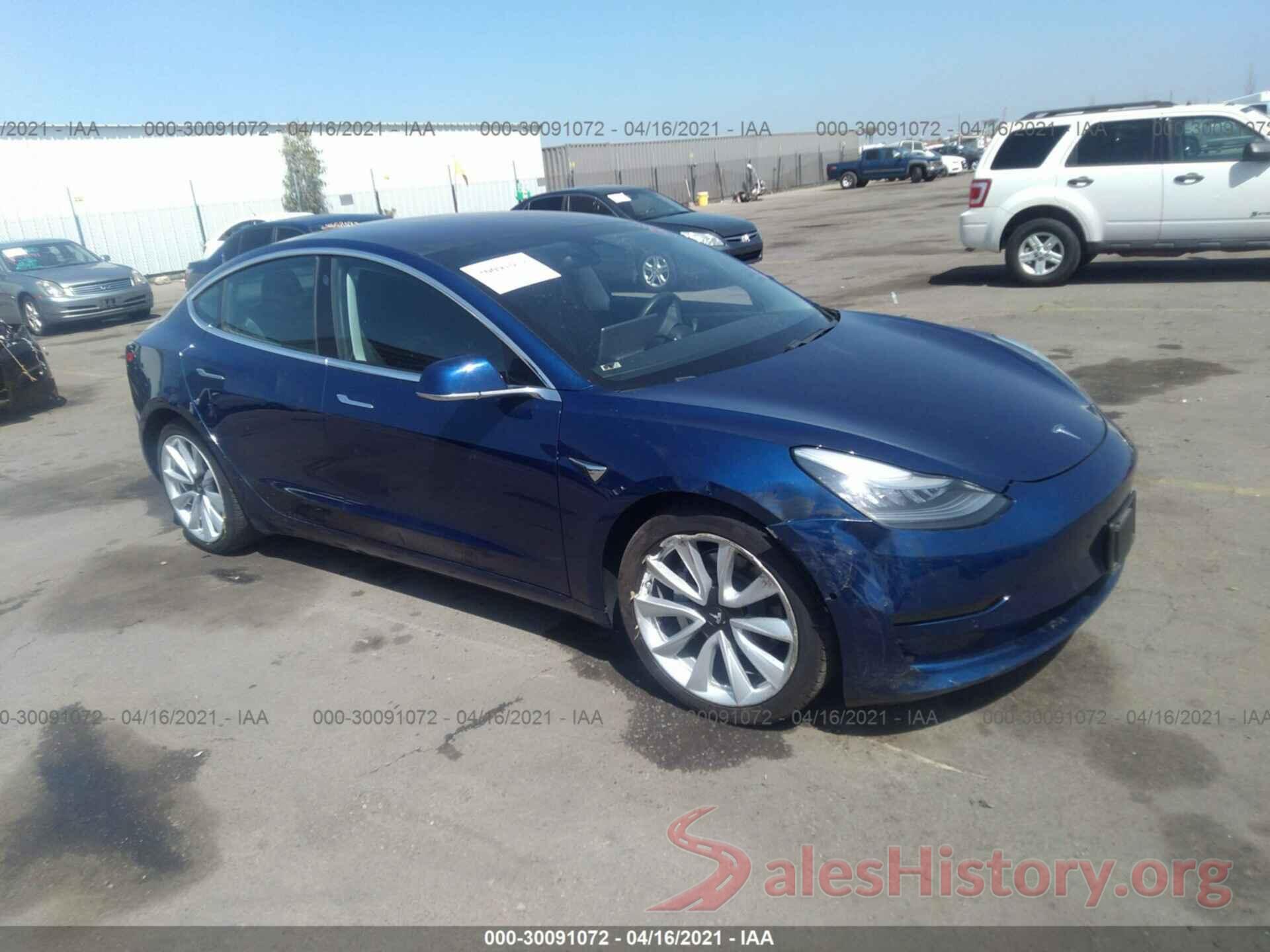 5YJ3E1EA7JF118331 2018 TESLA MODEL 3