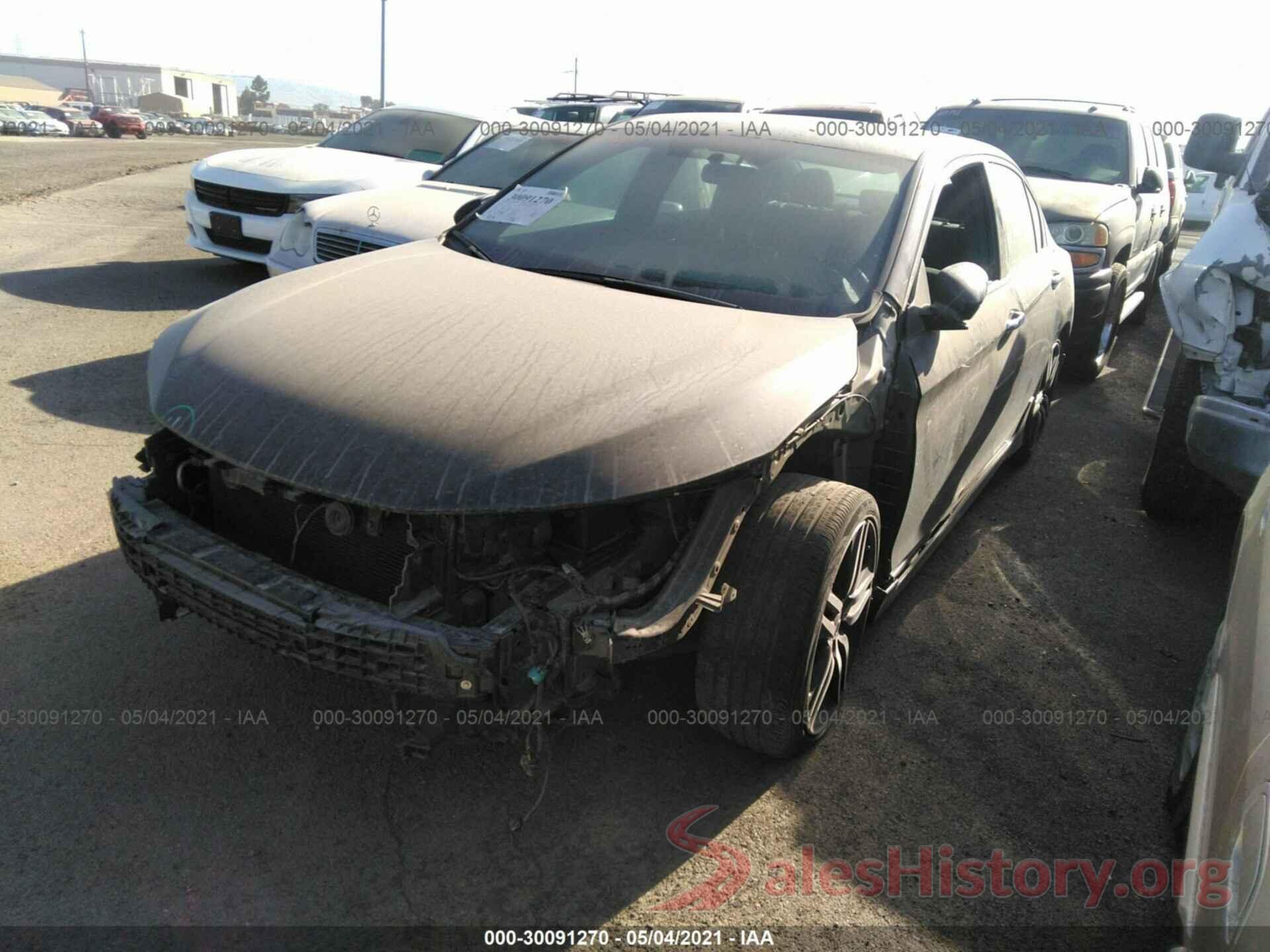 1HGCR2F54HA279509 2017 HONDA ACCORD SEDAN