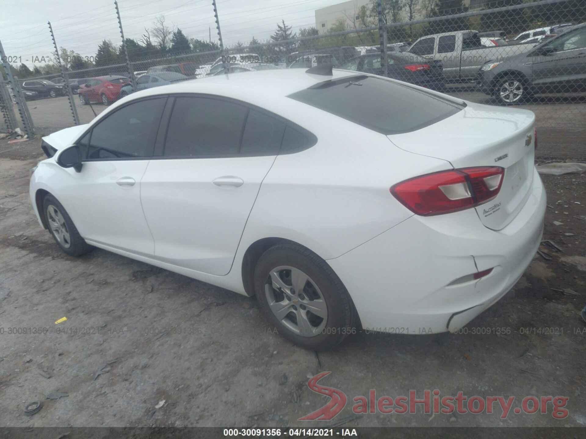 1G1BC5SM4H7279008 2017 CHEVROLET CRUZE