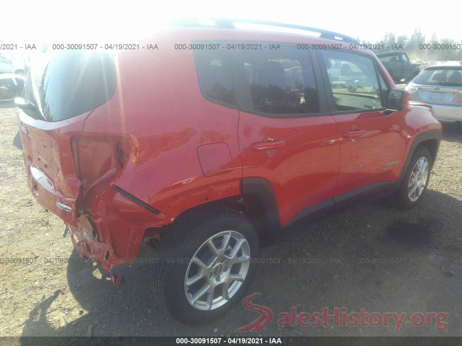 ZACNJABB4LPL74436 2020 JEEP RENEGADE