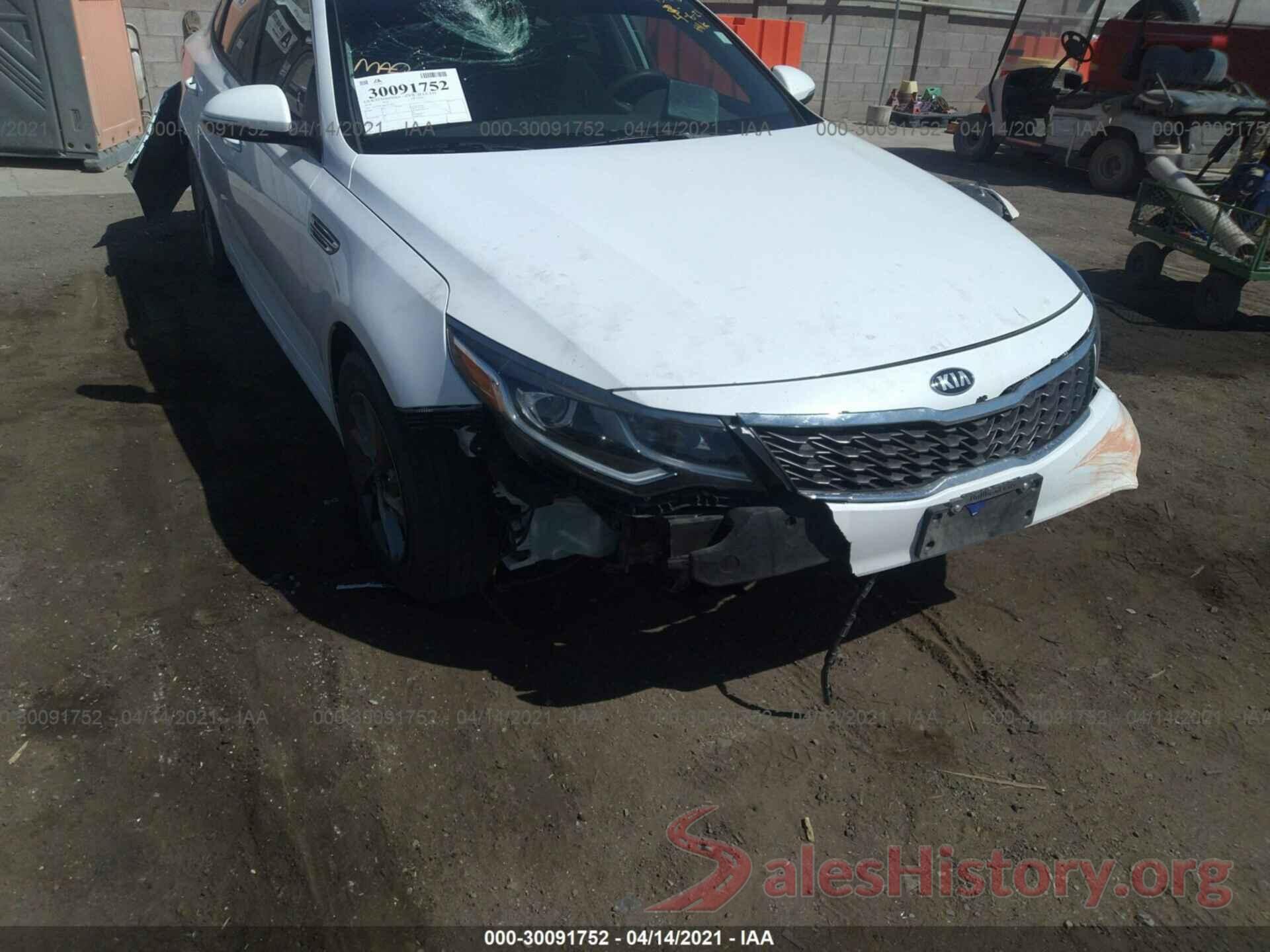 5XXGT4L36KG312005 2019 KIA OPTIMA