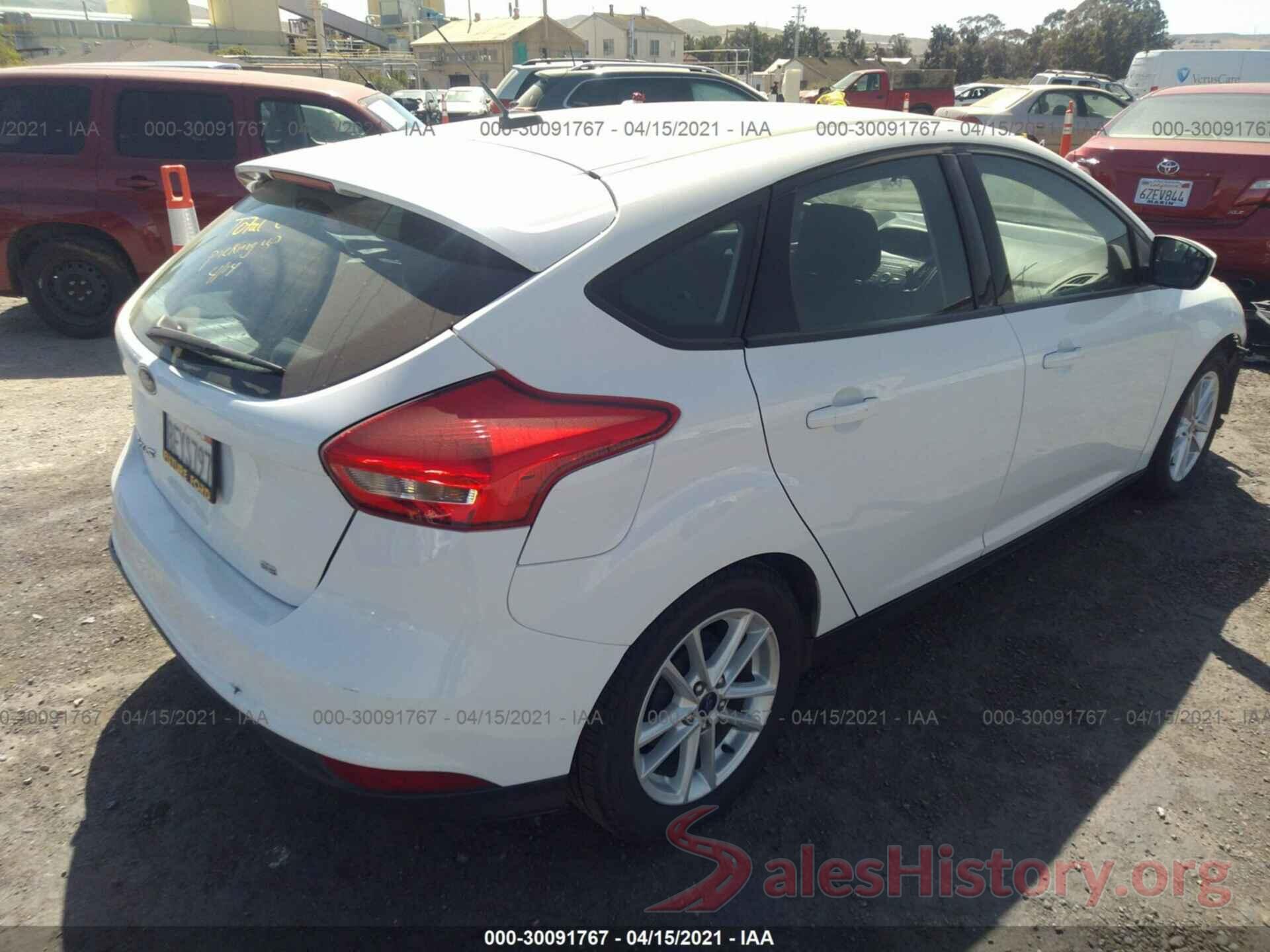 1FADP3K21JL326411 2018 FORD FOCUS