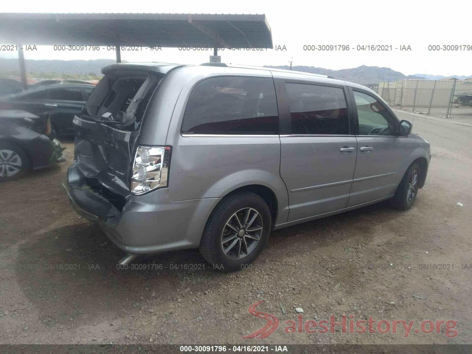 2C4RDGCGXHR580680 2017 DODGE GRAND CARAVAN