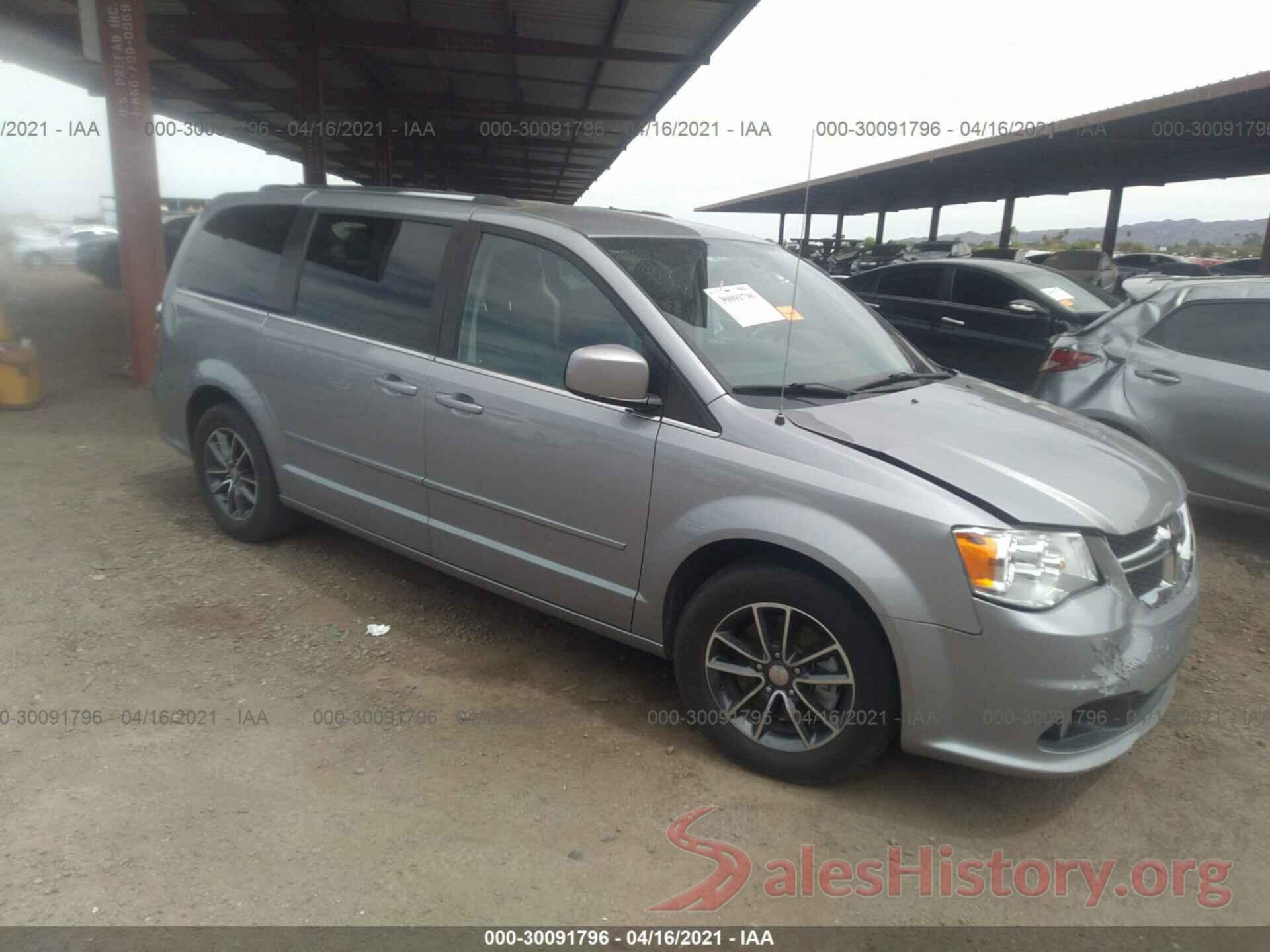 2C4RDGCGXHR580680 2017 DODGE GRAND CARAVAN