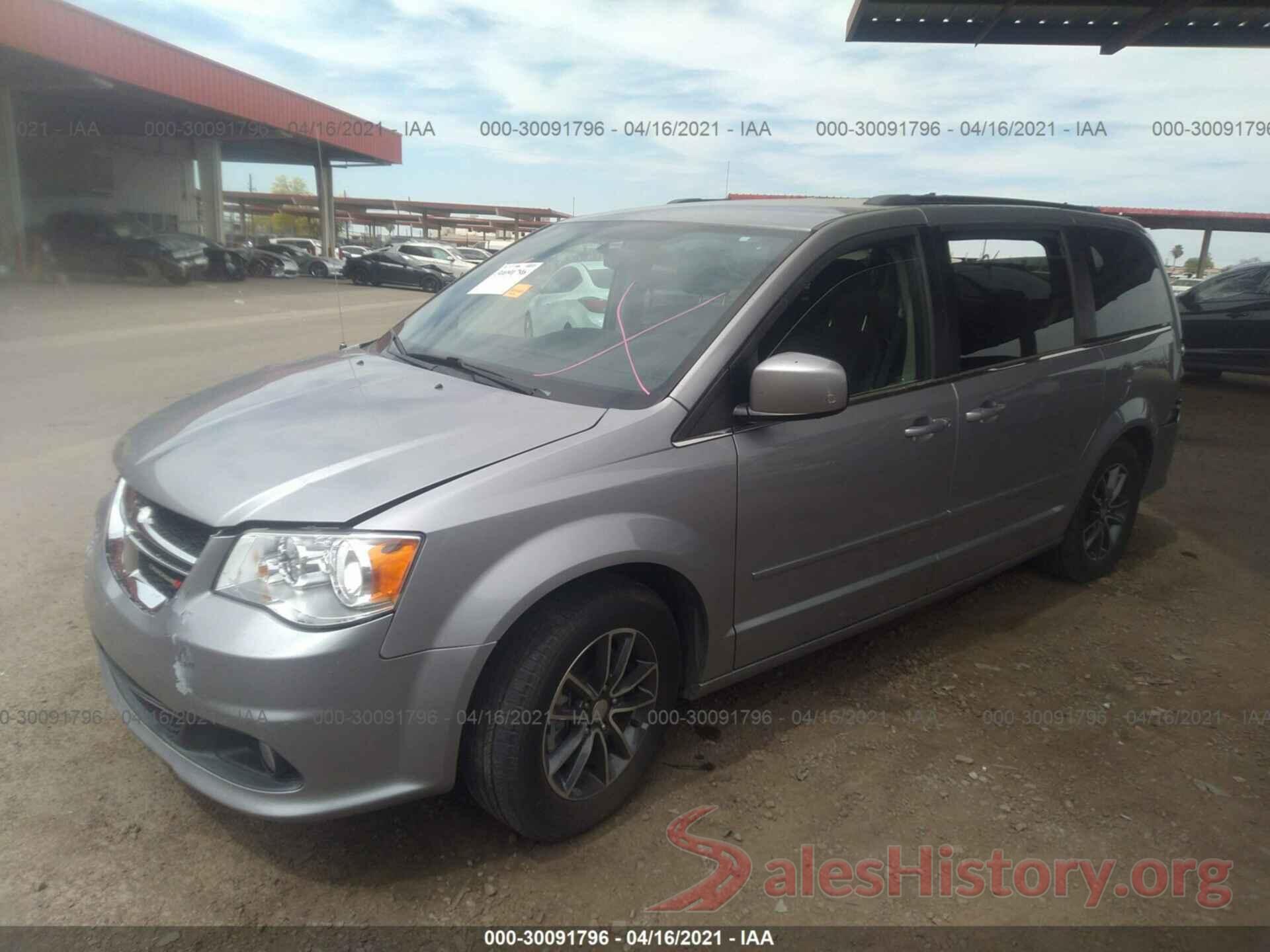 2C4RDGCGXHR580680 2017 DODGE GRAND CARAVAN