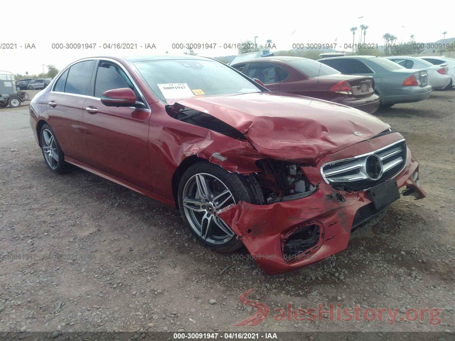 WDDZF4JB3KA620504 2019 MERCEDES-BENZ E-CLASS