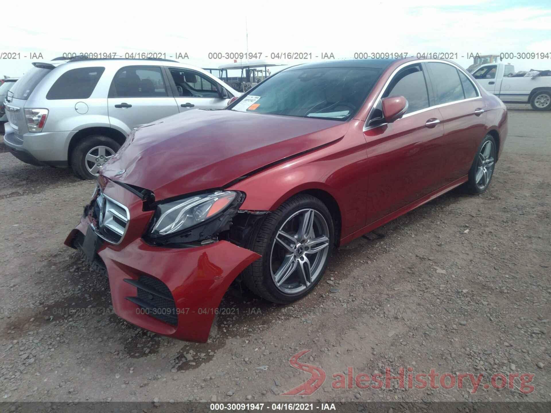 WDDZF4JB3KA620504 2019 MERCEDES-BENZ E-CLASS