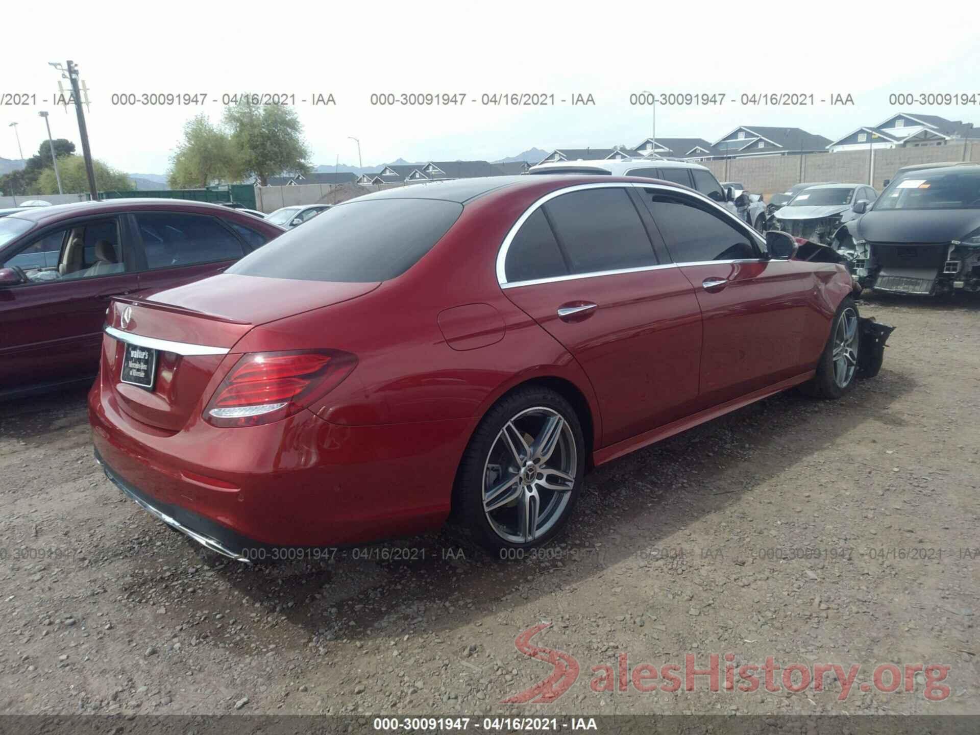 WDDZF4JB3KA620504 2019 MERCEDES-BENZ E-CLASS