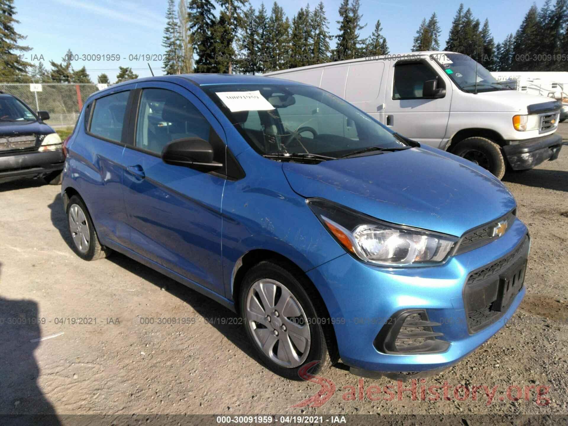 KL8CB6SA1HC761011 2017 CHEVROLET SPARK