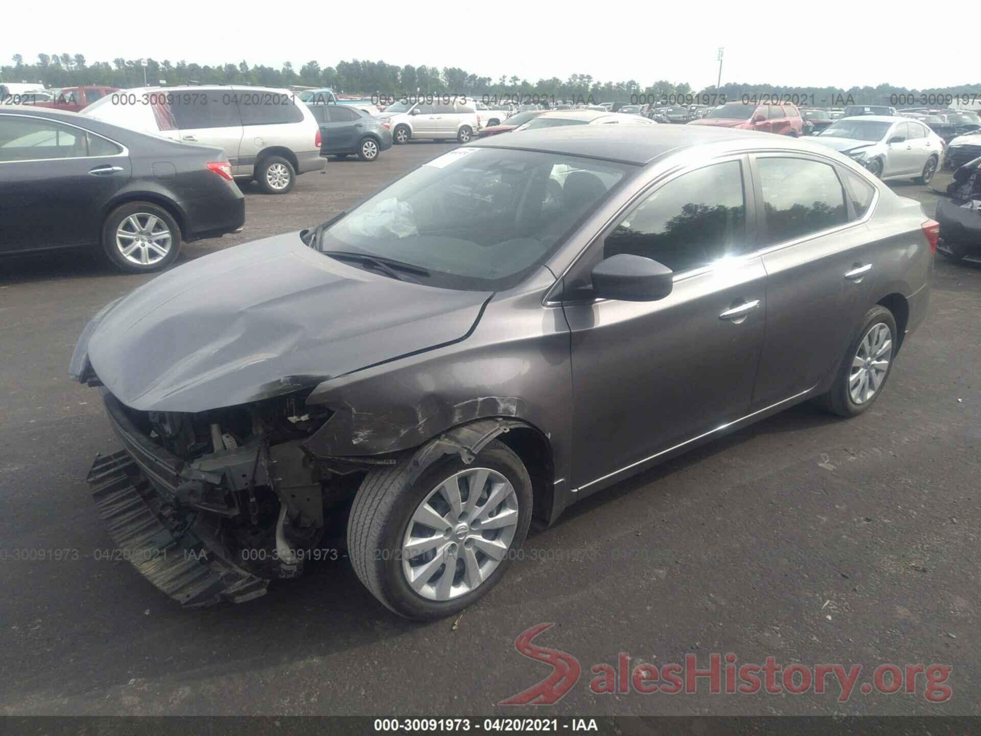 3N1AB7AP8KY245434 2019 NISSAN SENTRA