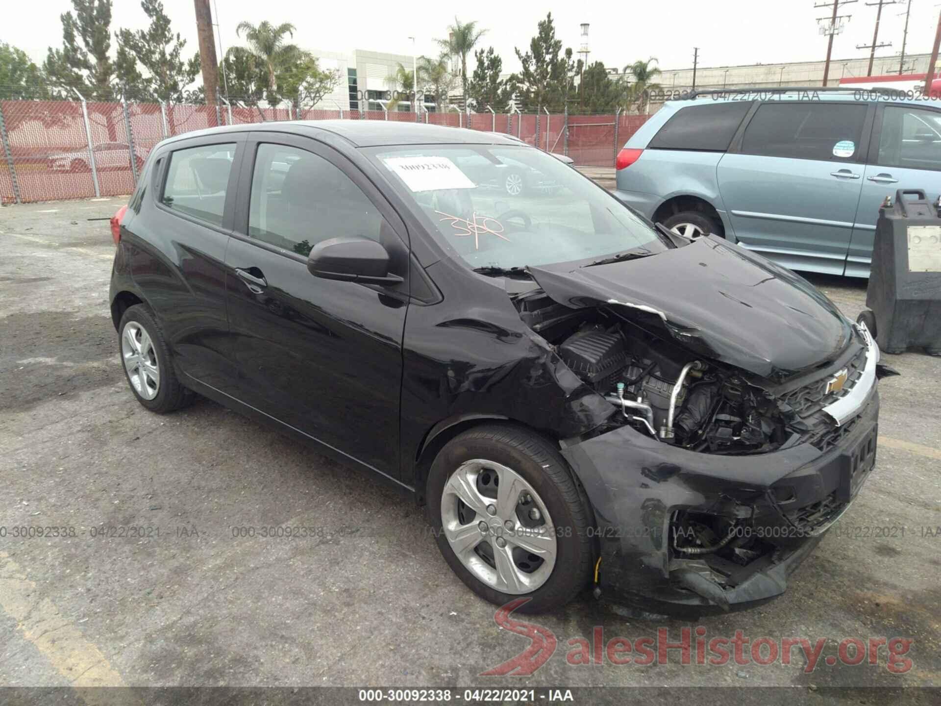 KL8CB6SA8LC431598 2020 CHEVROLET SPARK