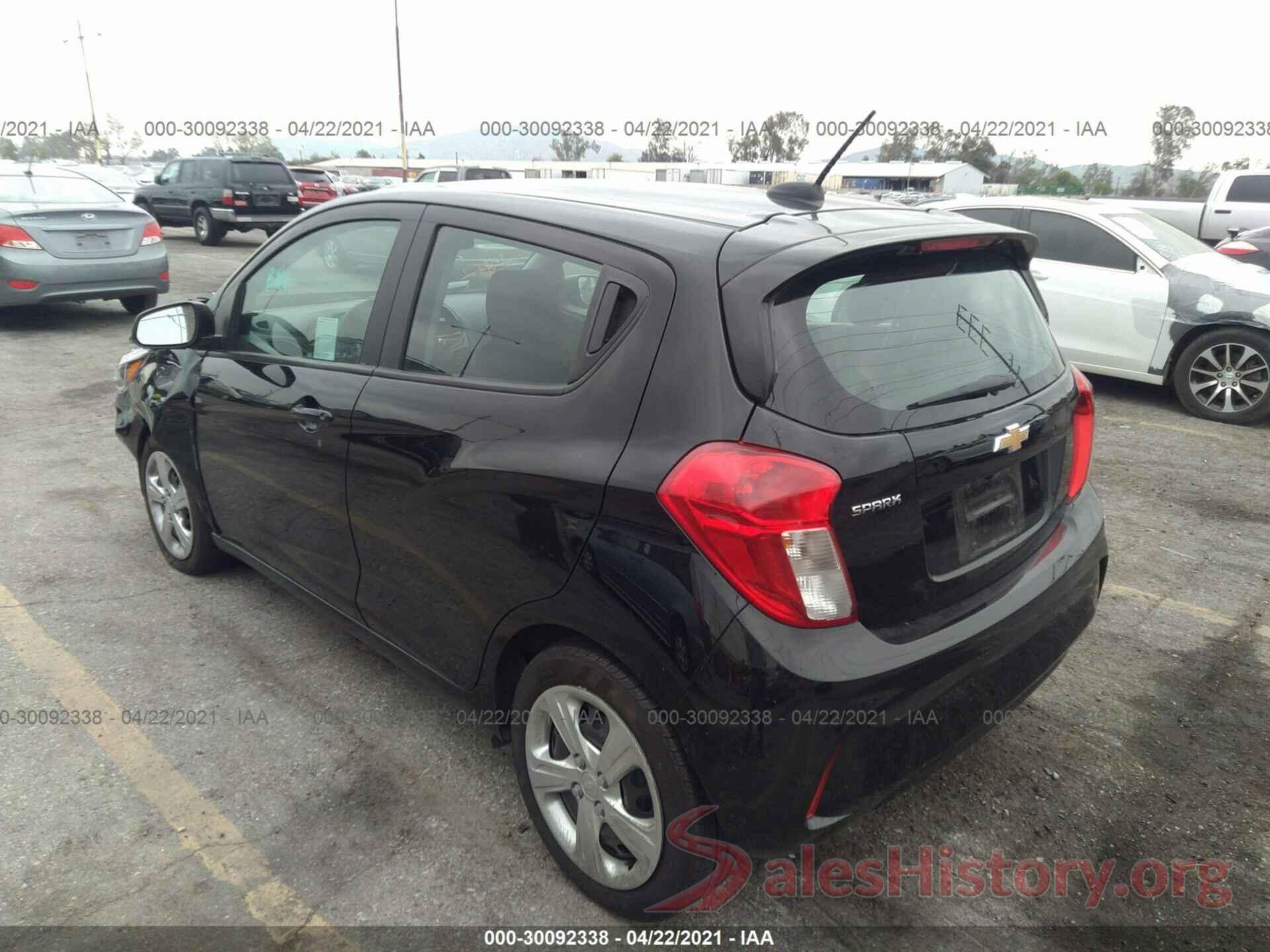 KL8CB6SA8LC431598 2020 CHEVROLET SPARK