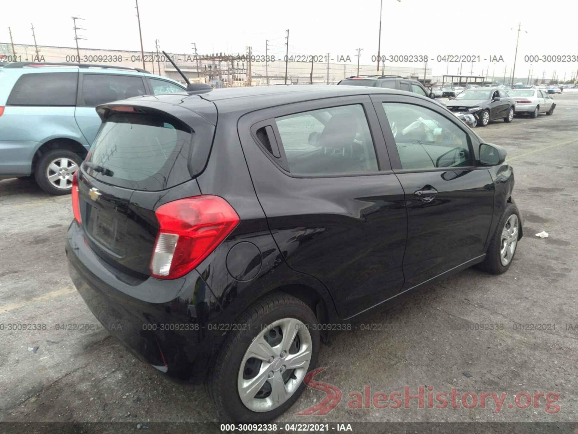 KL8CB6SA8LC431598 2020 CHEVROLET SPARK