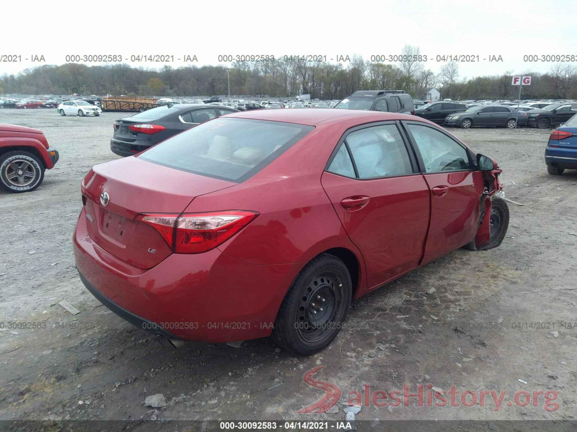 2T1BURHE8KC224157 2019 TOYOTA COROLLA