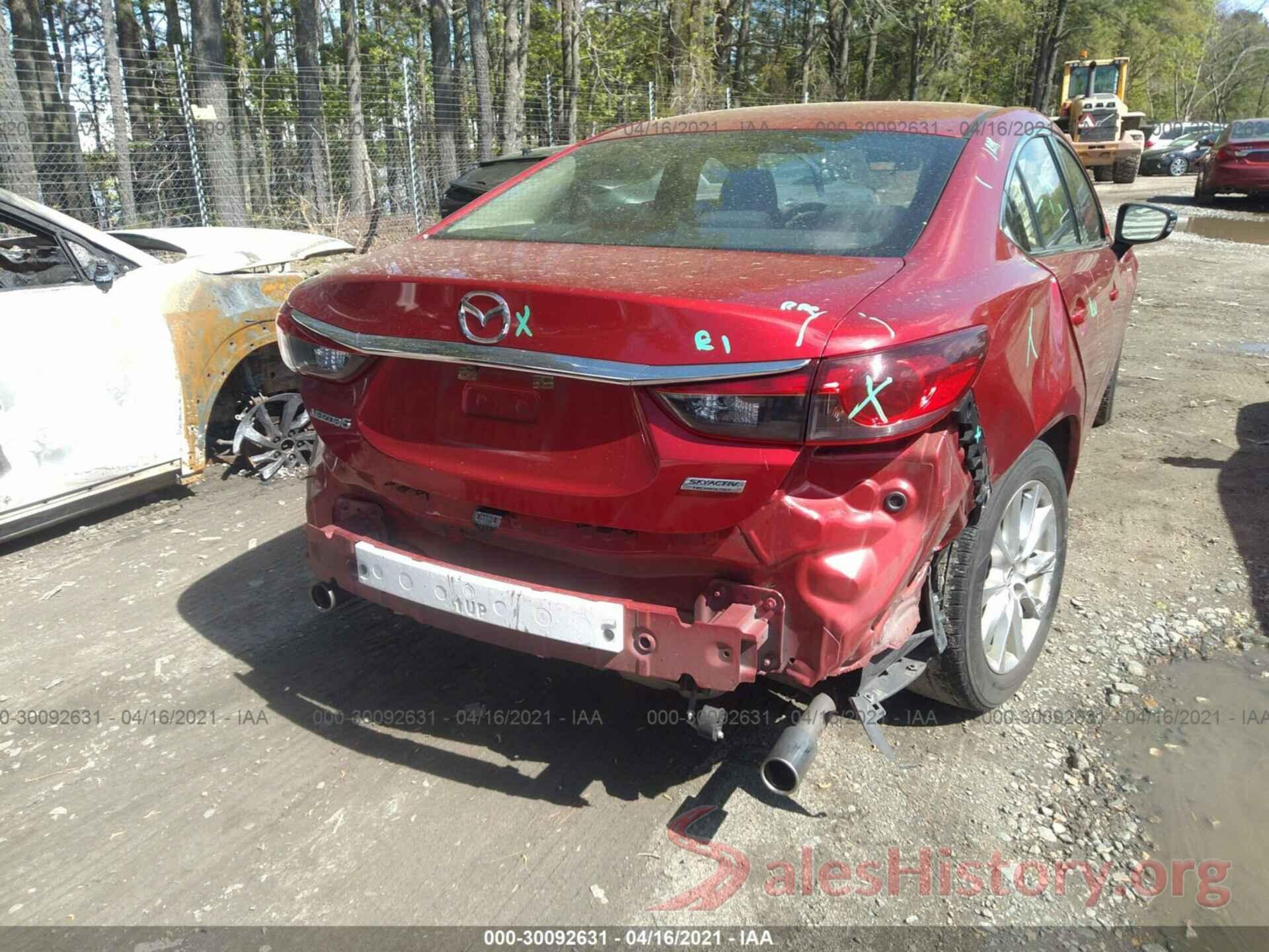 JM1GJ1U55G1406559 2016 MAZDA MAZDA6