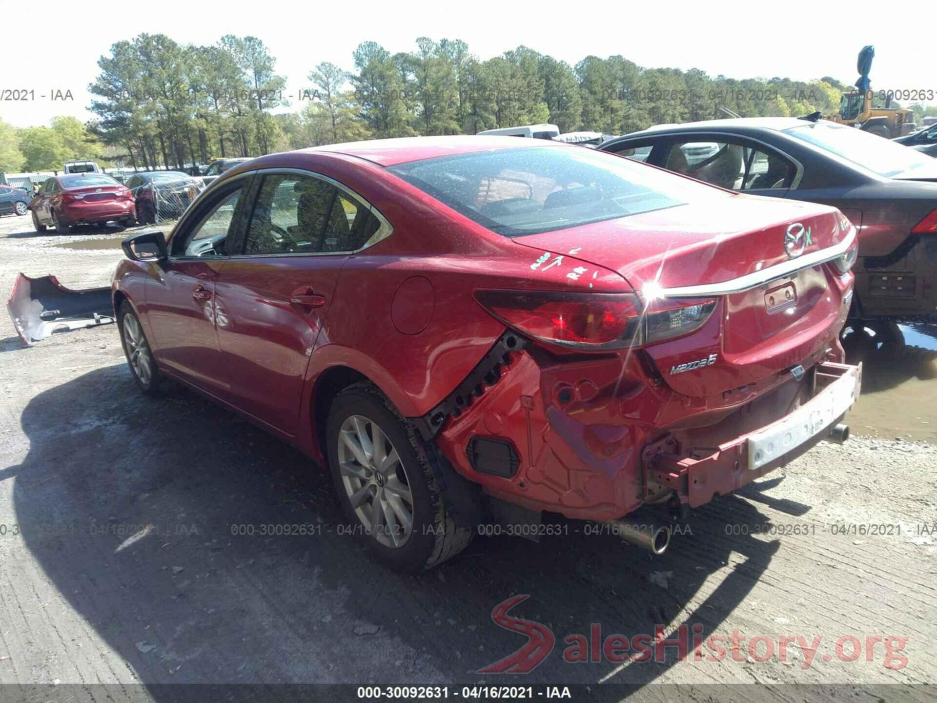 JM1GJ1U55G1406559 2016 MAZDA MAZDA6