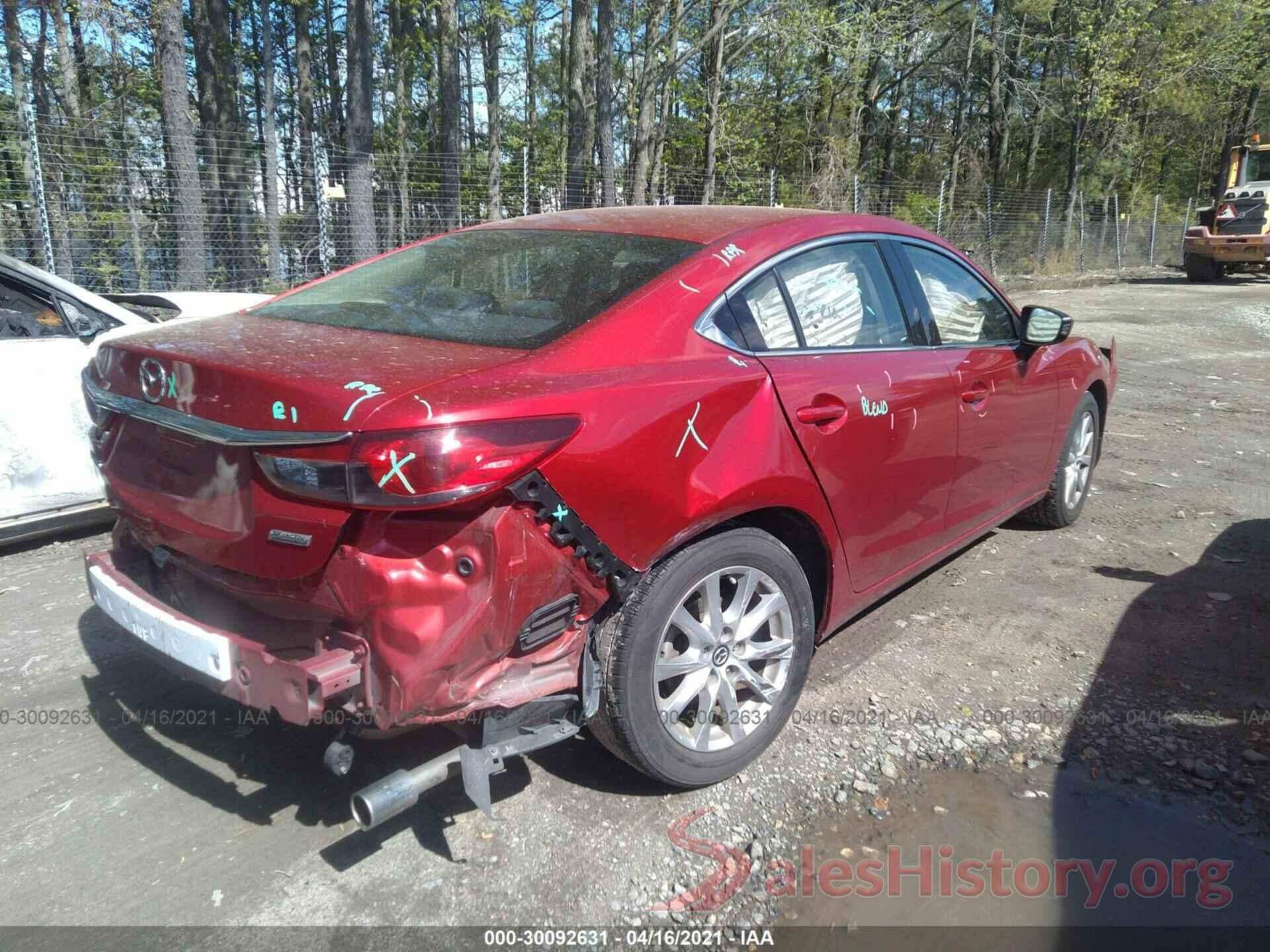 JM1GJ1U55G1406559 2016 MAZDA MAZDA6