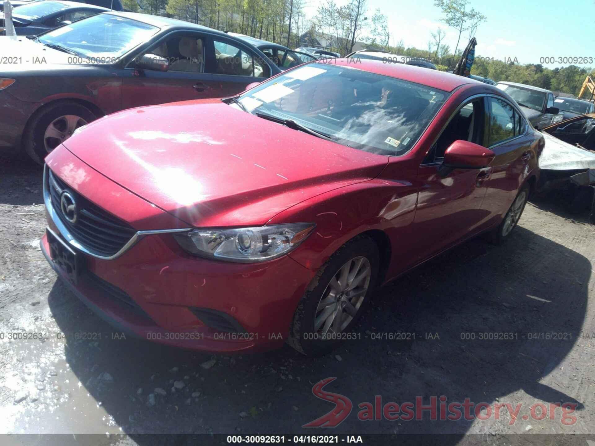 JM1GJ1U55G1406559 2016 MAZDA MAZDA6