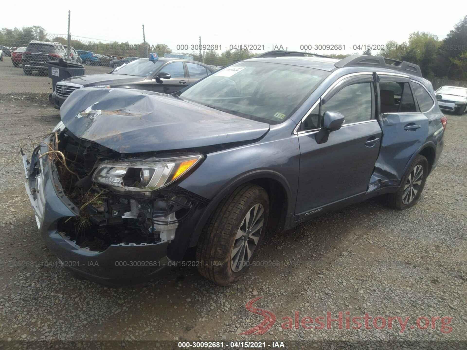 4S4BSANC2H3391802 2017 SUBARU OUTBACK