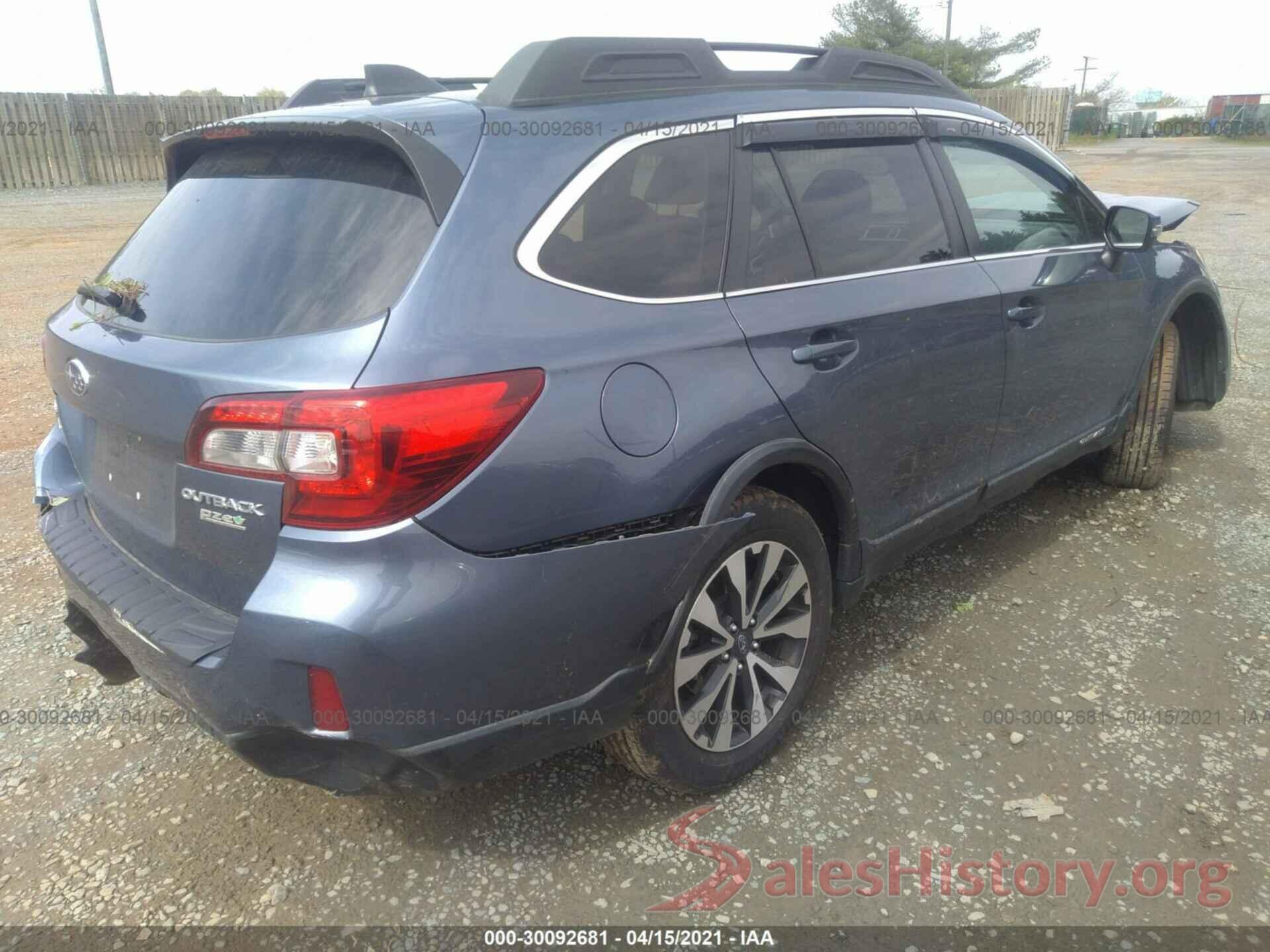 4S4BSANC2H3391802 2017 SUBARU OUTBACK