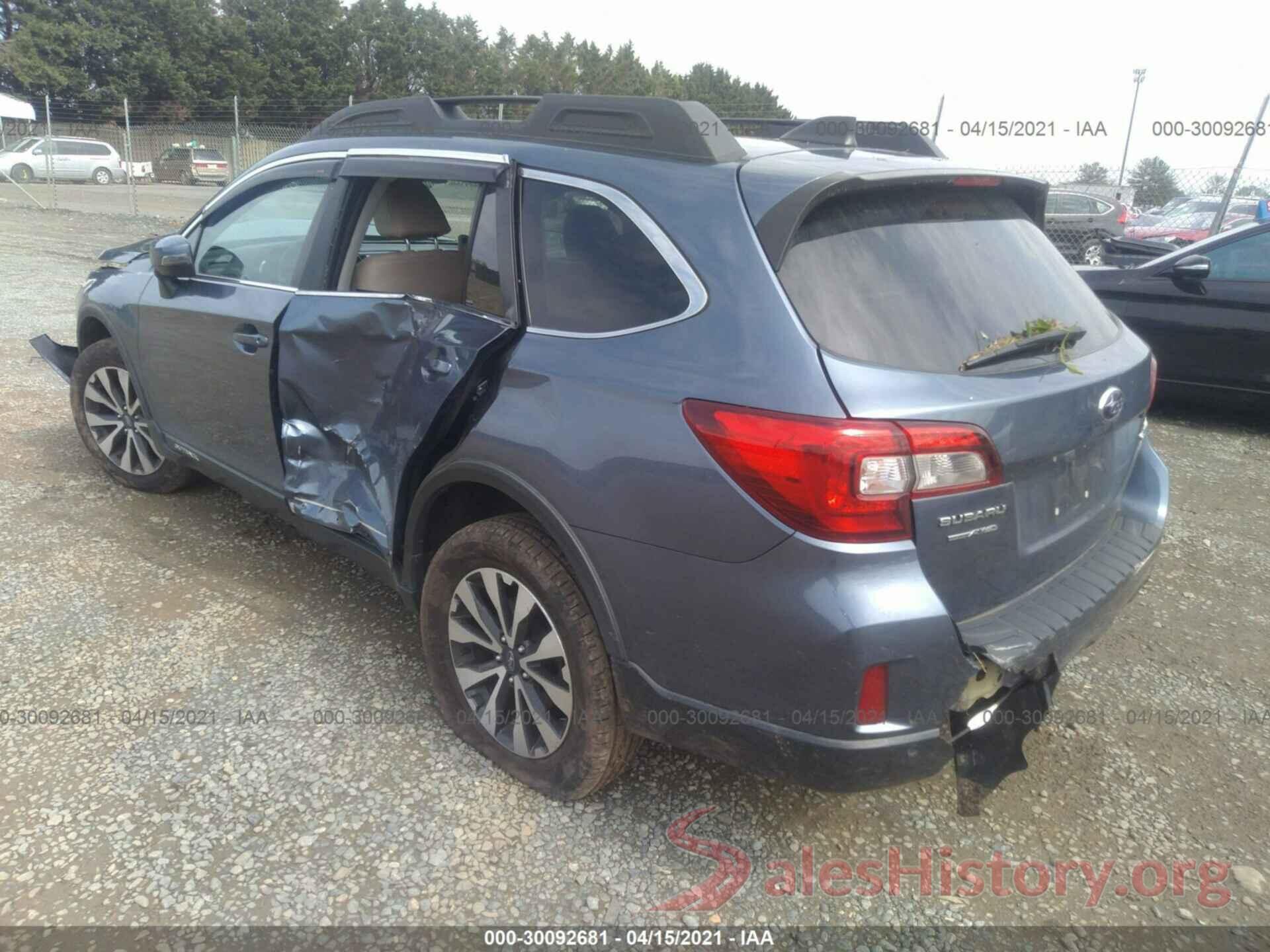 4S4BSANC2H3391802 2017 SUBARU OUTBACK