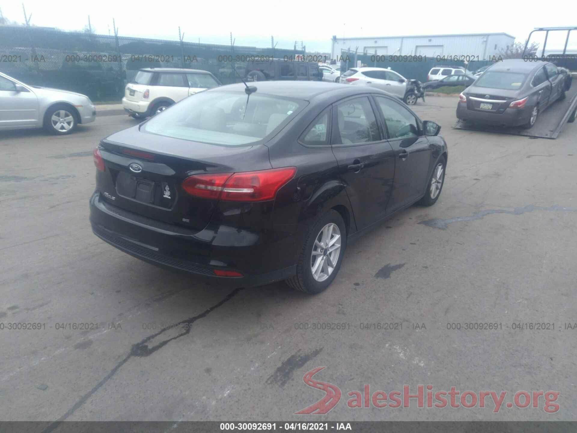 1FADP3F25GL375873 2016 FORD FOCUS