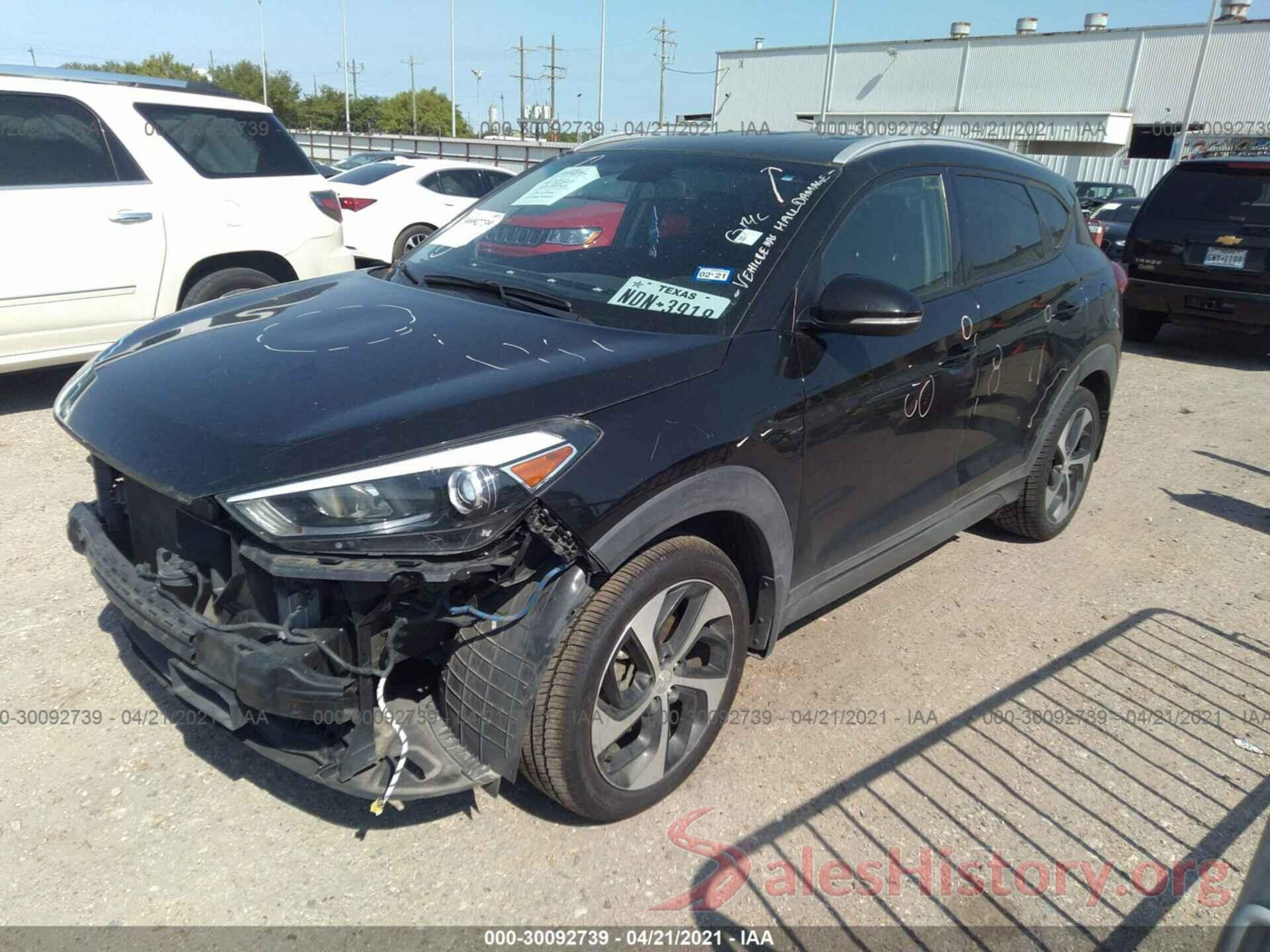 KM8J3CA21HU302118 2017 HYUNDAI TUCSON