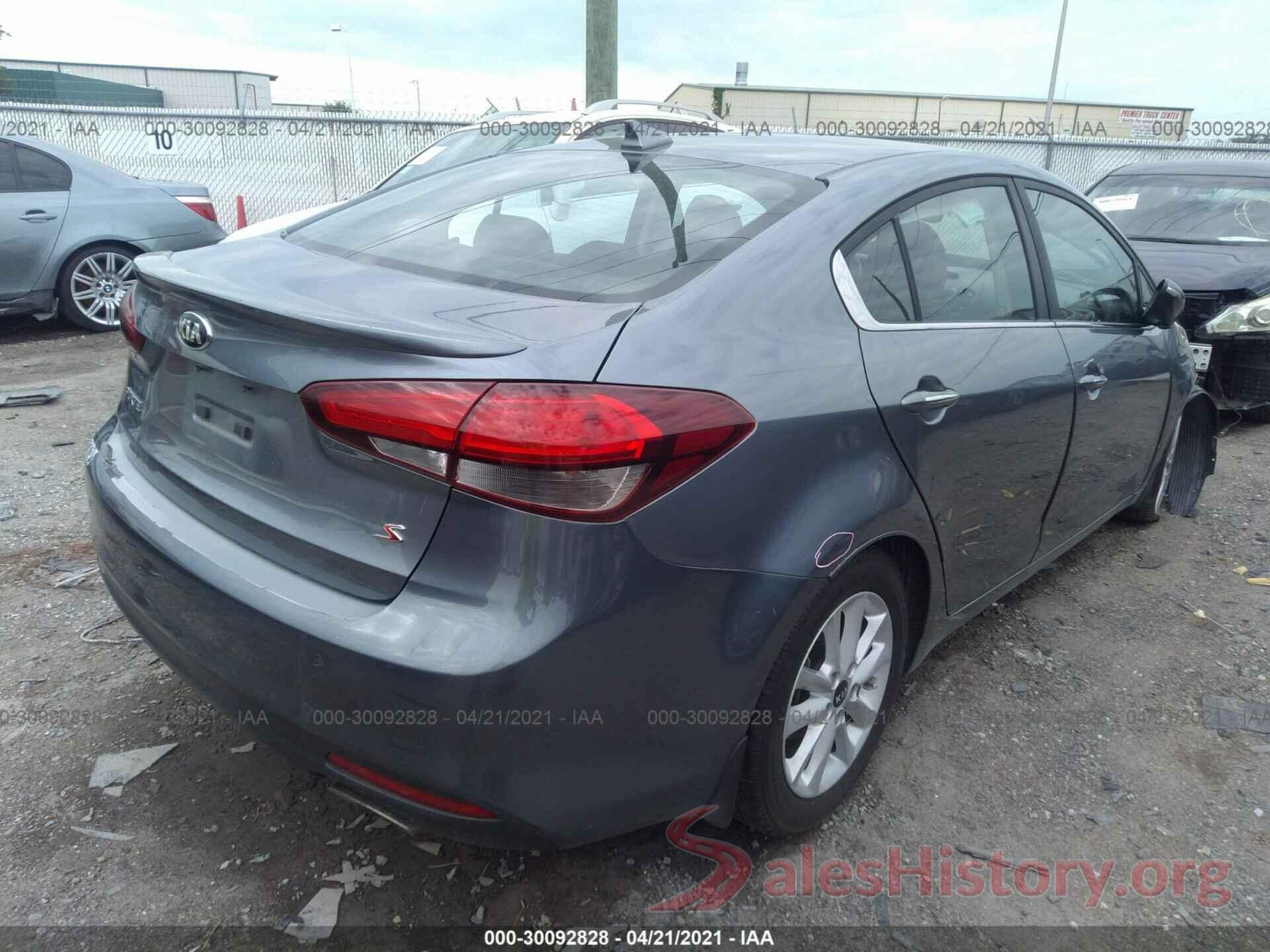 3KPFL4A77HE100362 2017 KIA FORTE