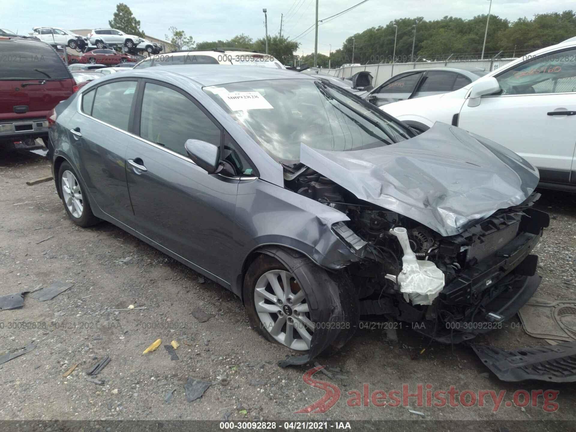 3KPFL4A77HE100362 2017 KIA FORTE