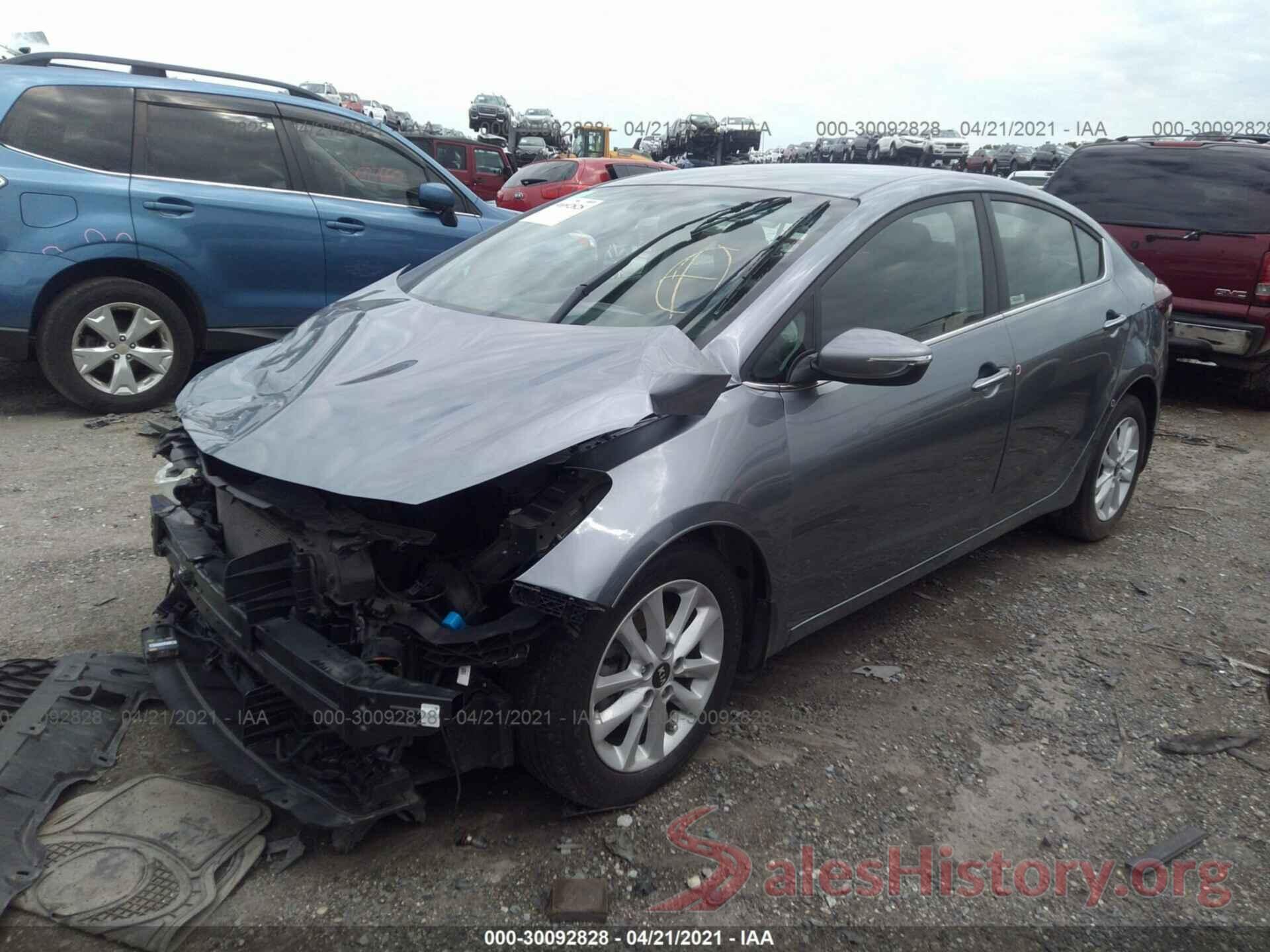 3KPFL4A77HE100362 2017 KIA FORTE