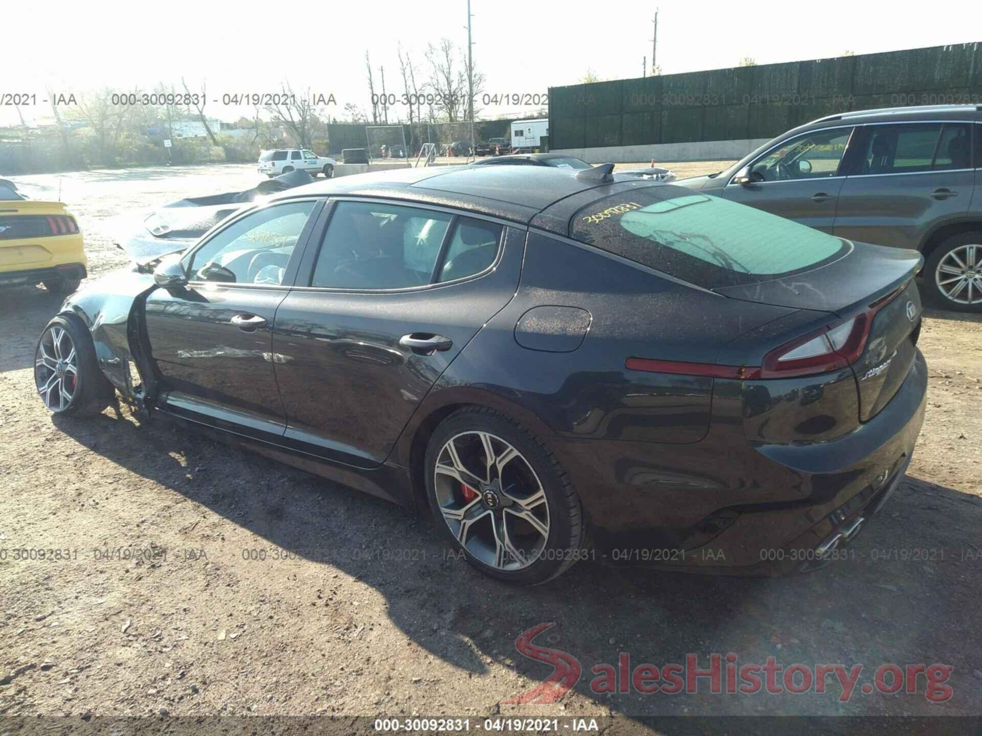 KNAE45LC0K6053940 2019 KIA STINGER