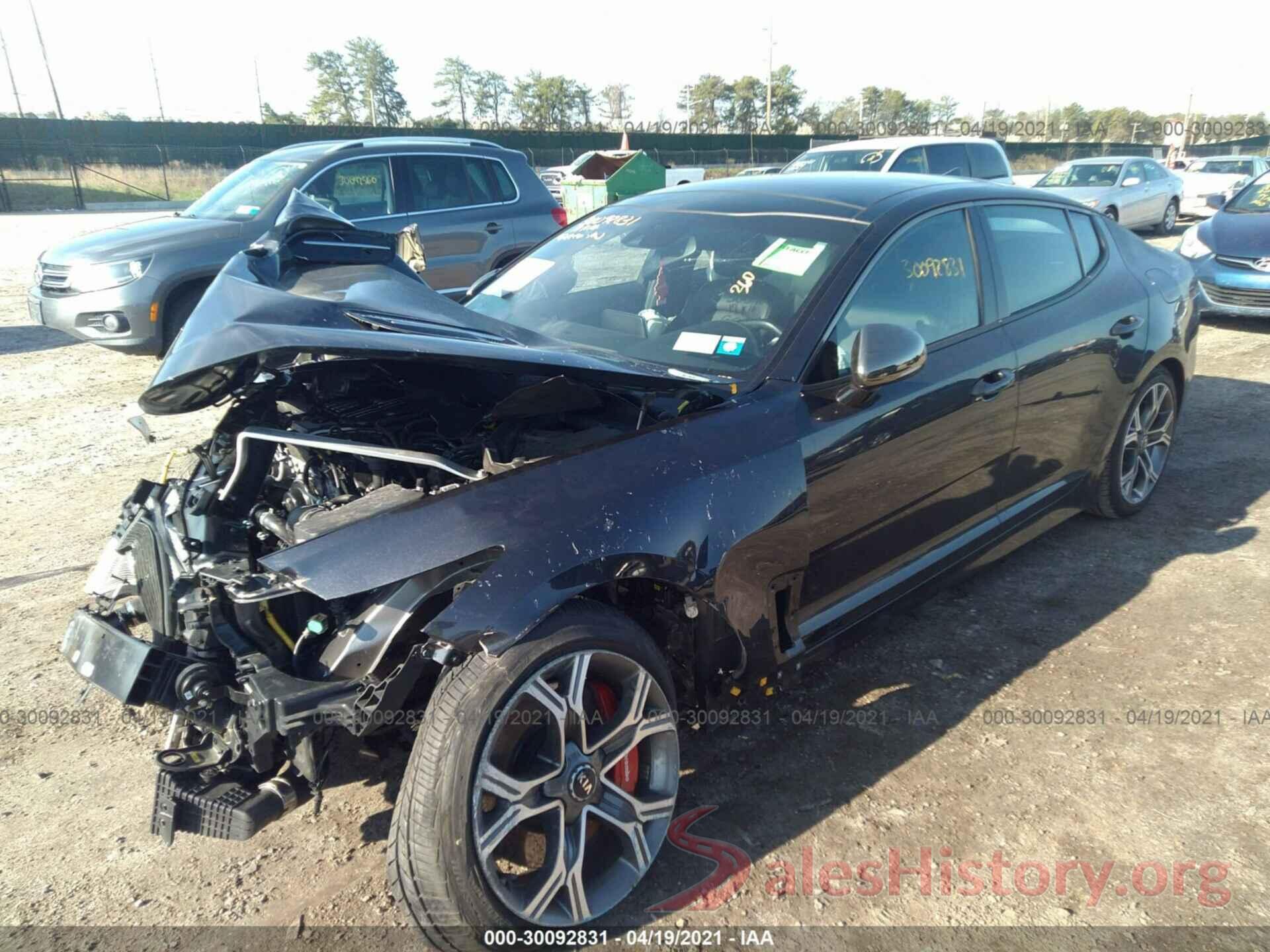 KNAE45LC0K6053940 2019 KIA STINGER