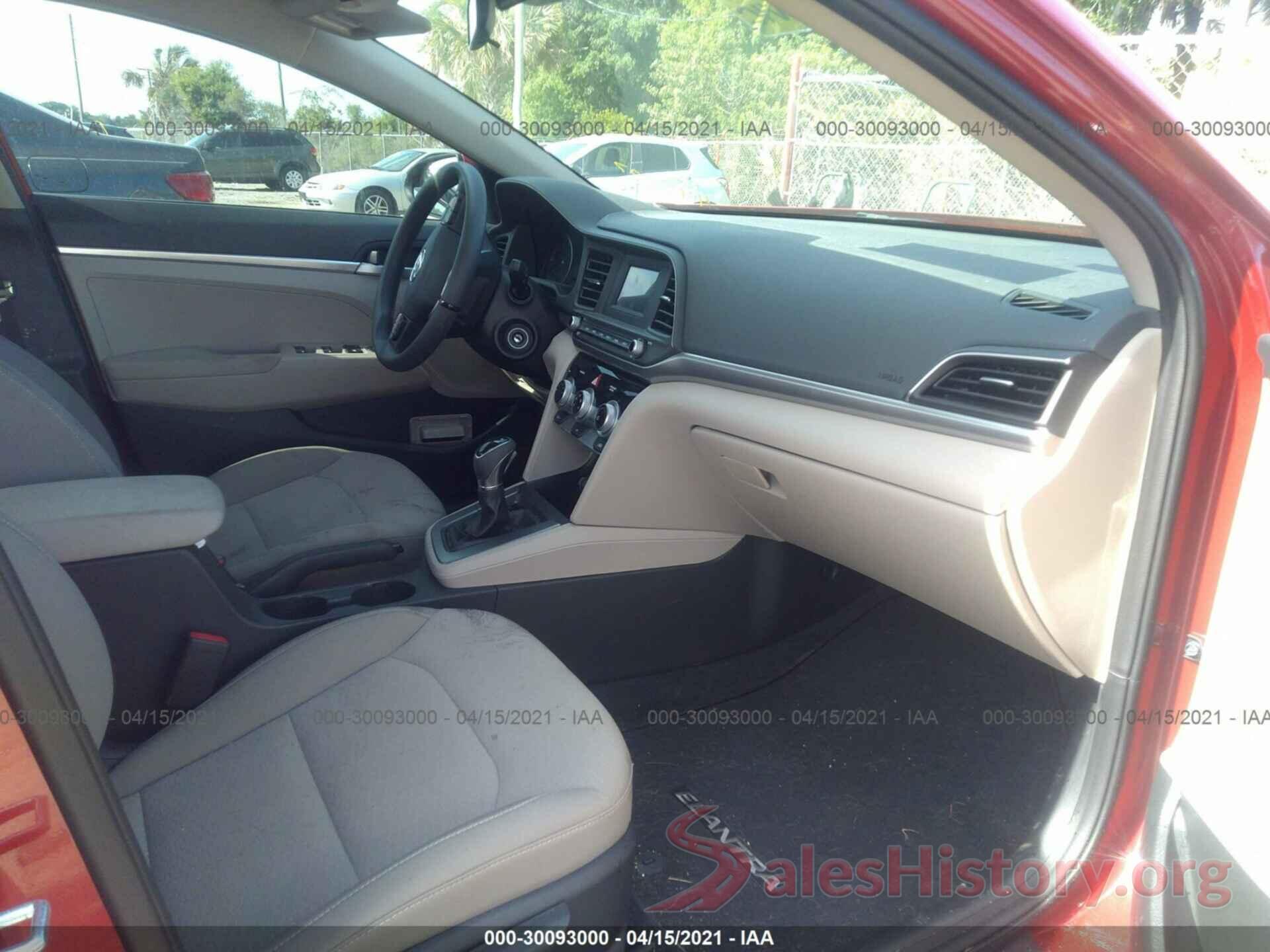 5NPD74LF8KH492707 2019 HYUNDAI ELANTRA