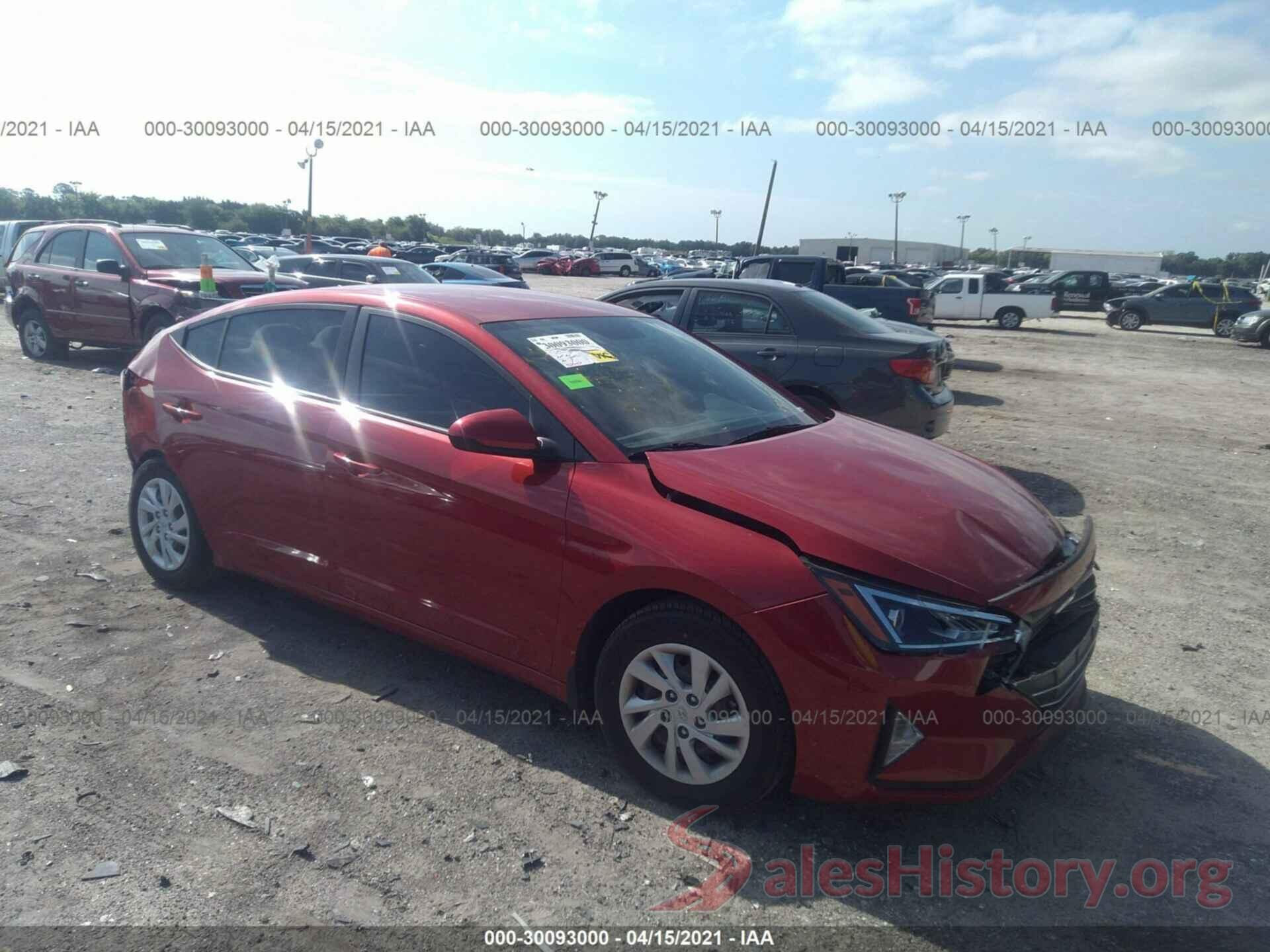 5NPD74LF8KH492707 2019 HYUNDAI ELANTRA