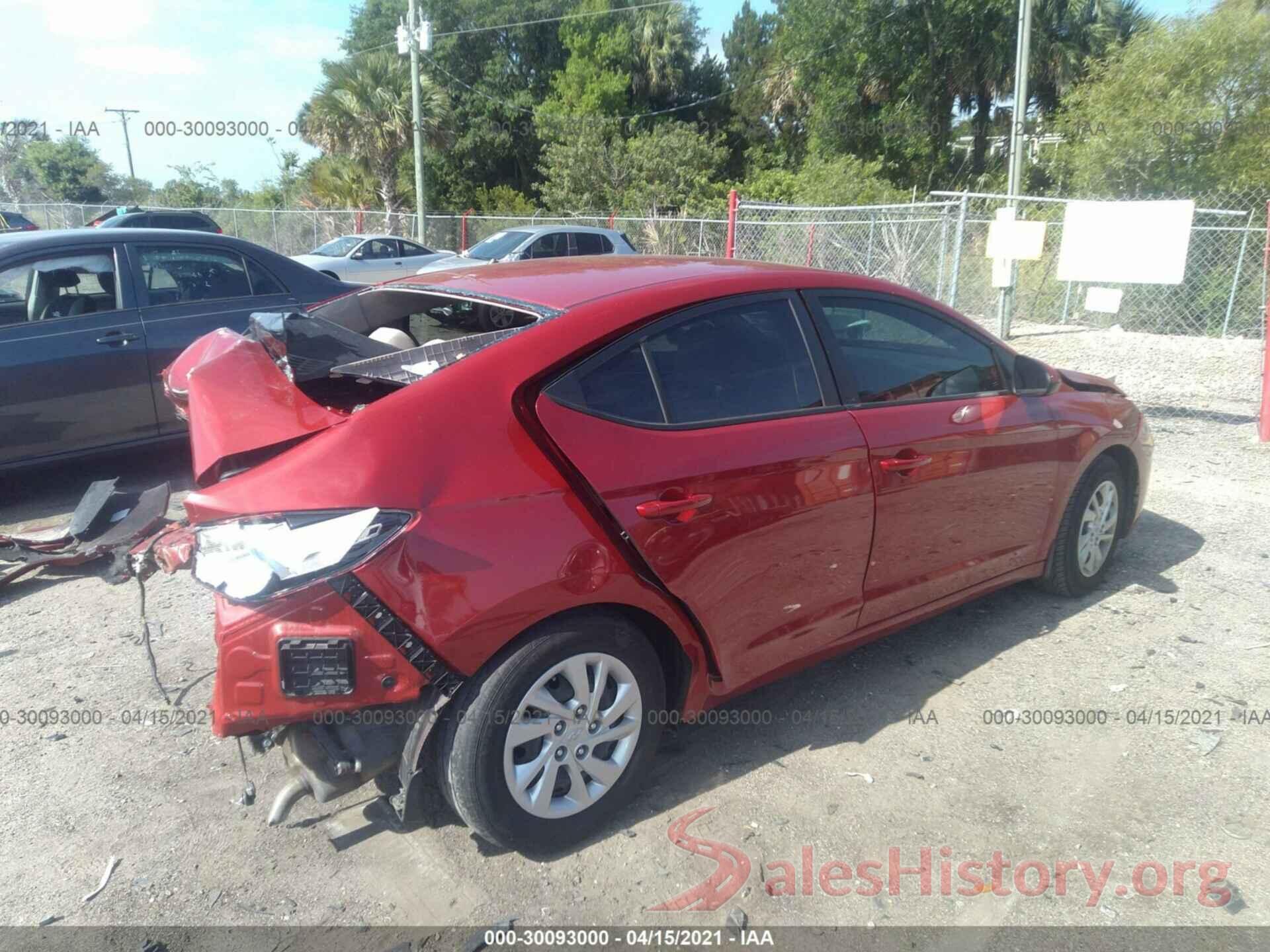 5NPD74LF8KH492707 2019 HYUNDAI ELANTRA