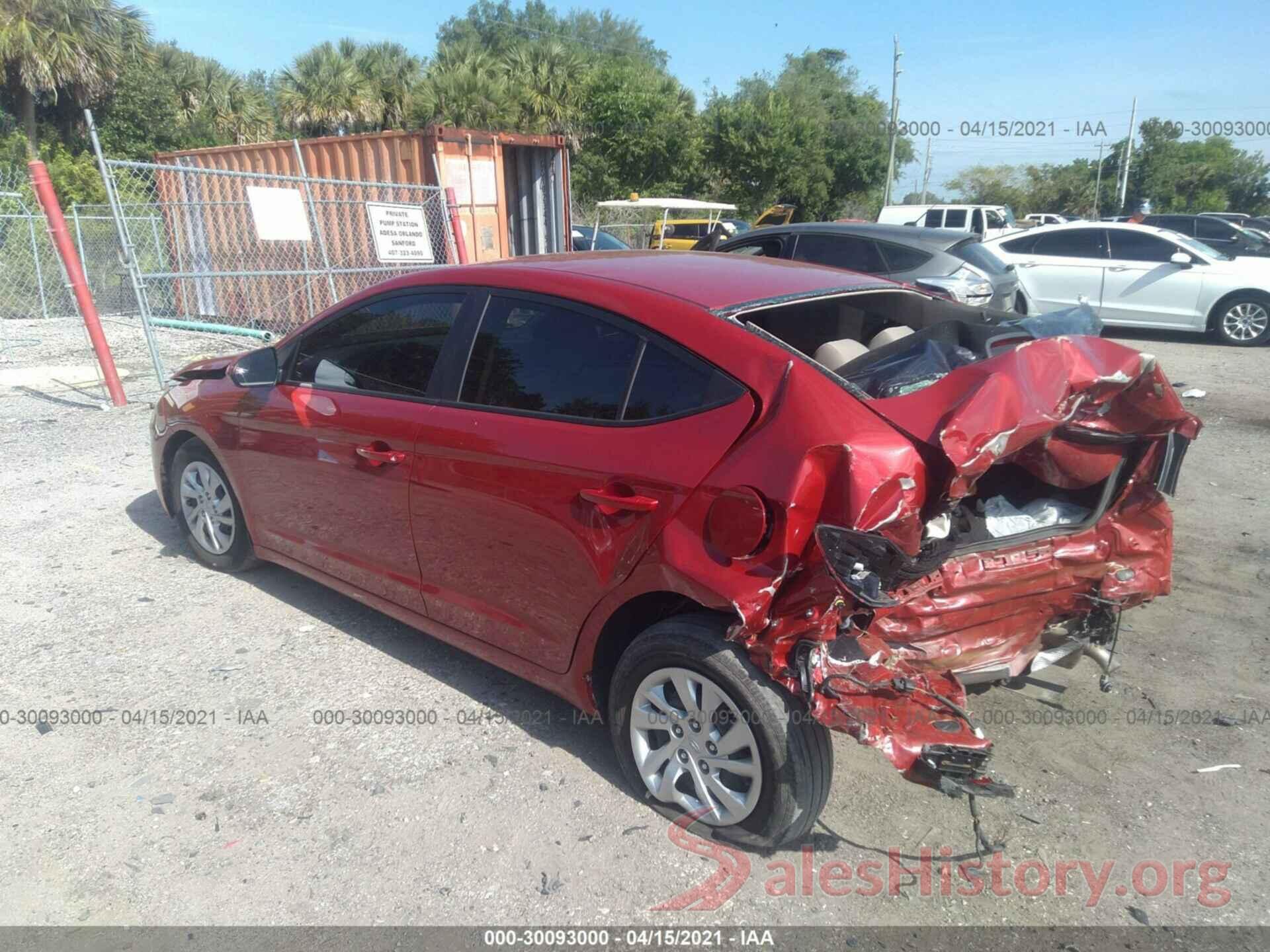 5NPD74LF8KH492707 2019 HYUNDAI ELANTRA