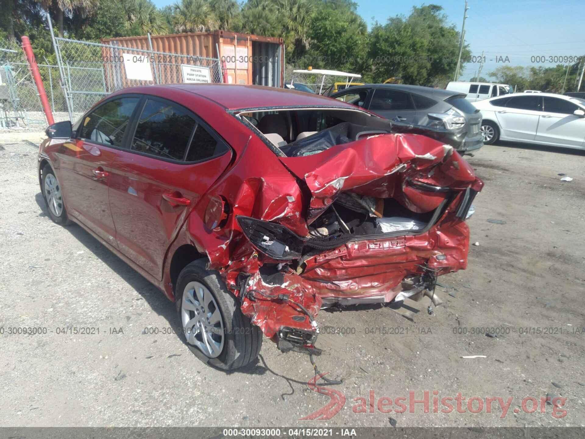 5NPD74LF8KH492707 2019 HYUNDAI ELANTRA