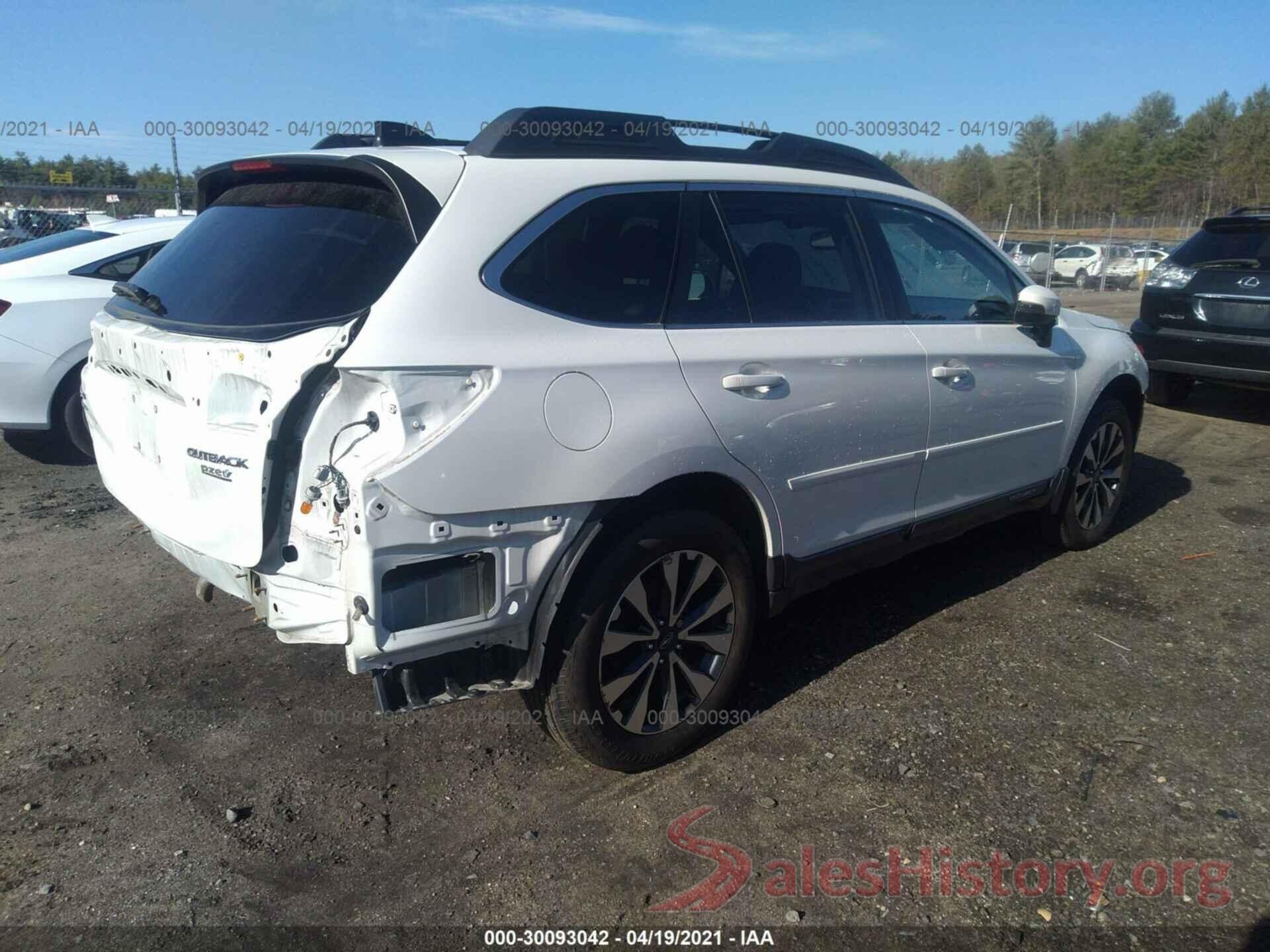 4S4BSANC0G3266439 2016 SUBARU OUTBACK