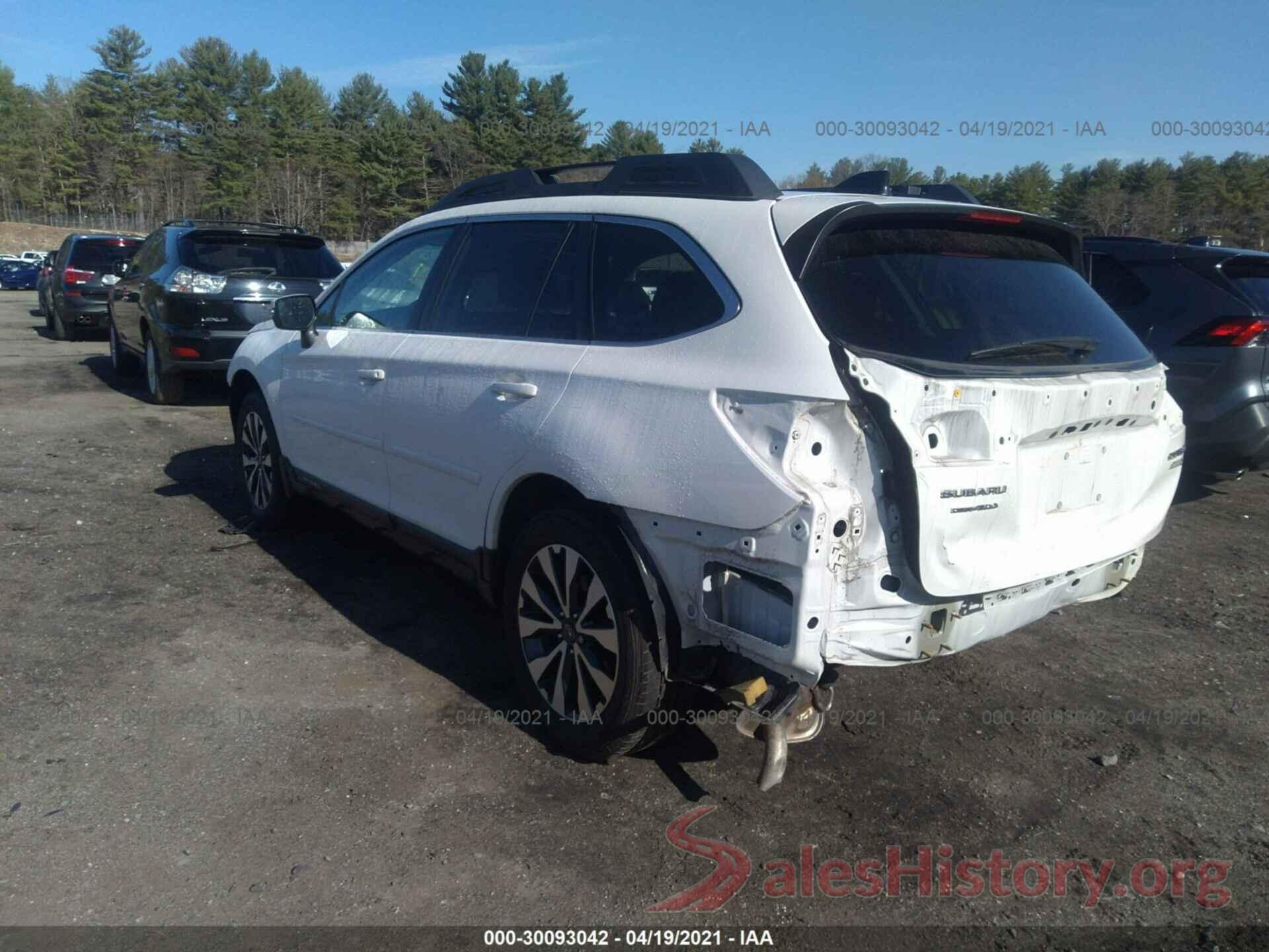 4S4BSANC0G3266439 2016 SUBARU OUTBACK