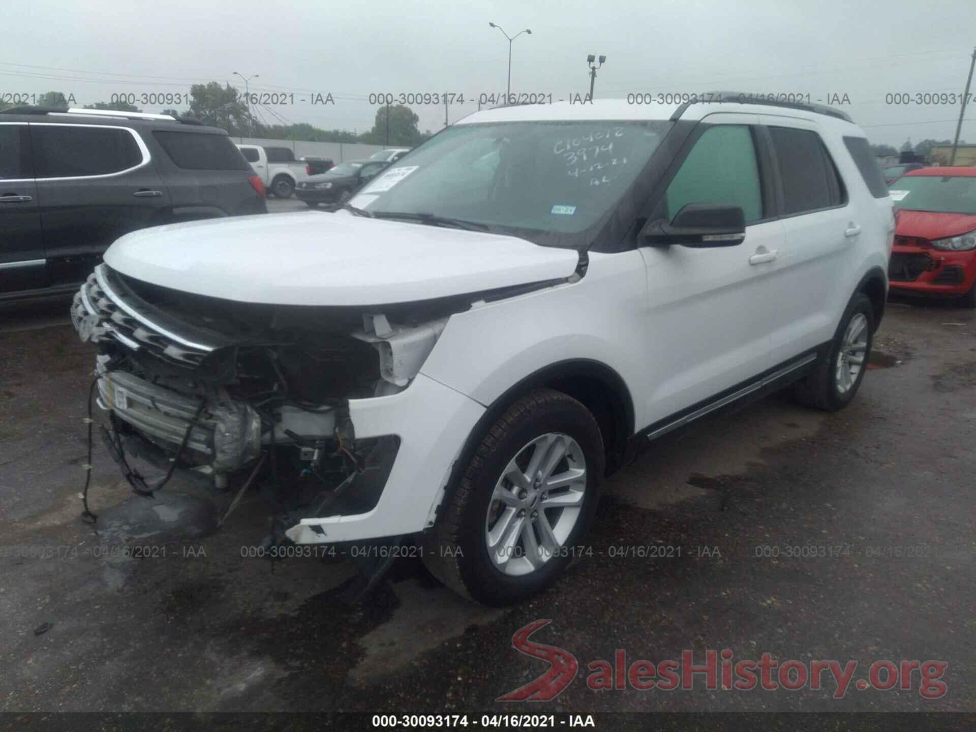 1FM5K7D82HGC53974 2017 FORD EXPLORER