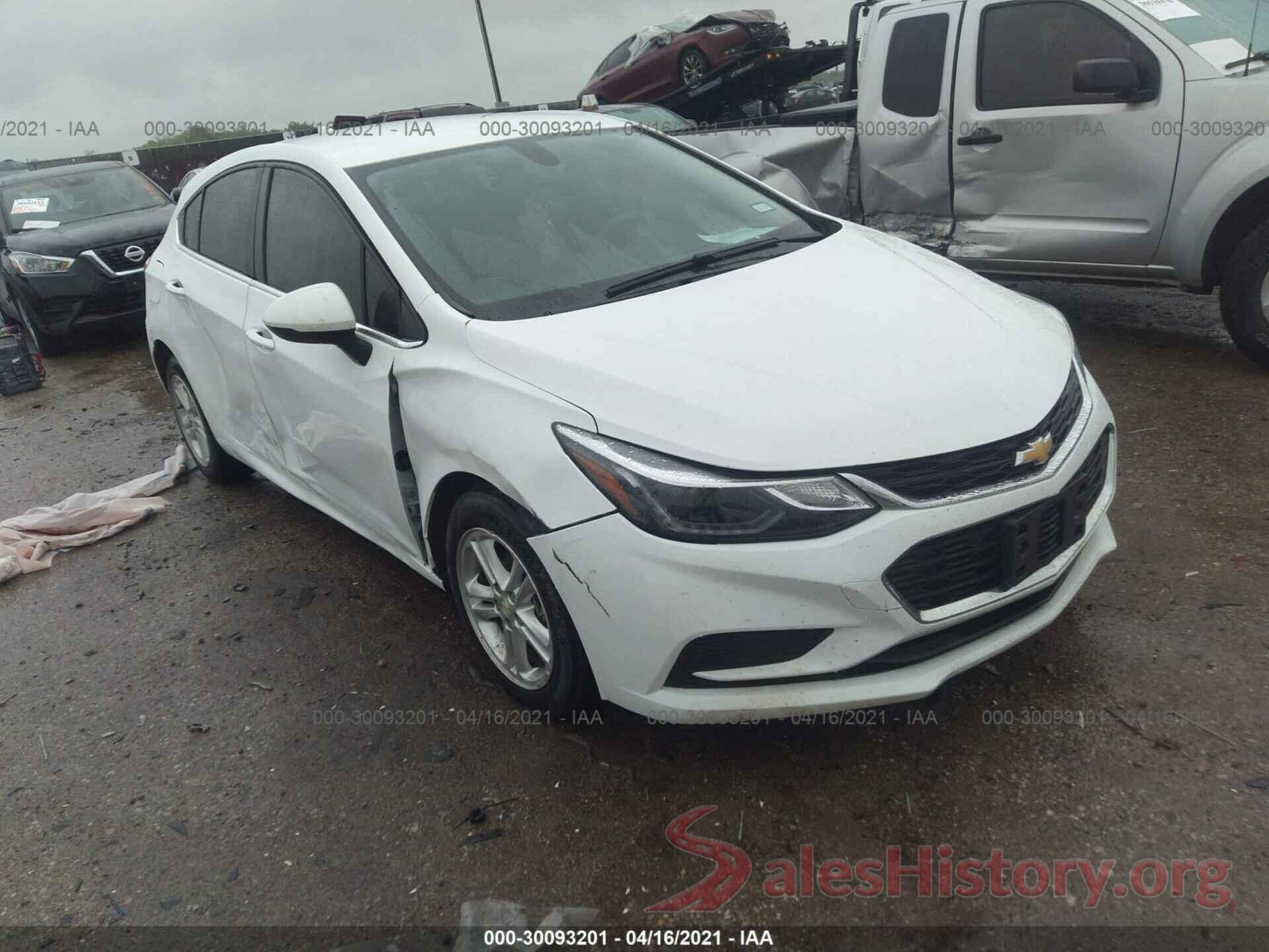 3G1BE6SM1JS584747 2018 CHEVROLET CRUZE