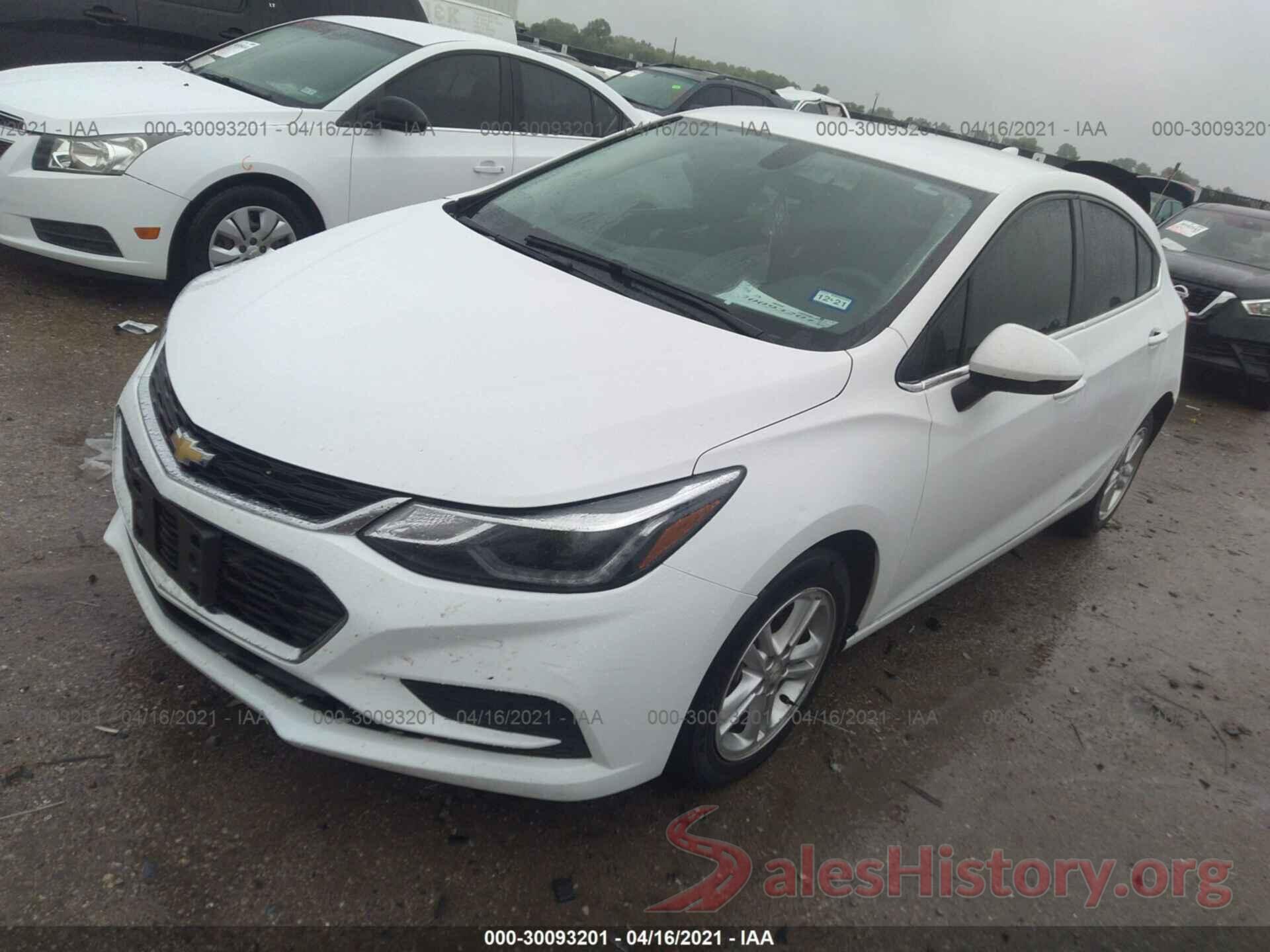 3G1BE6SM1JS584747 2018 CHEVROLET CRUZE