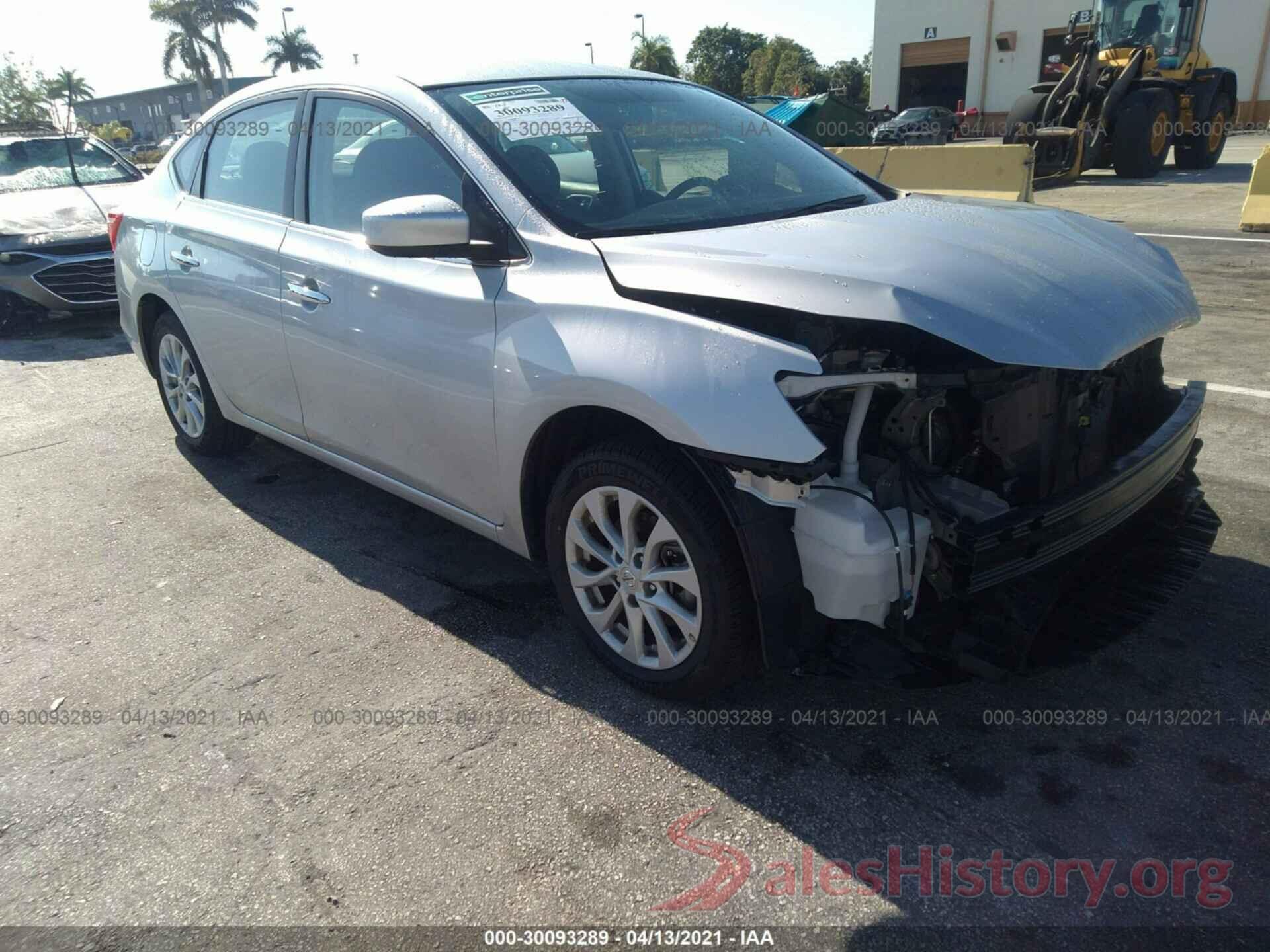 3N1AB7AP1KY435401 2019 NISSAN SENTRA