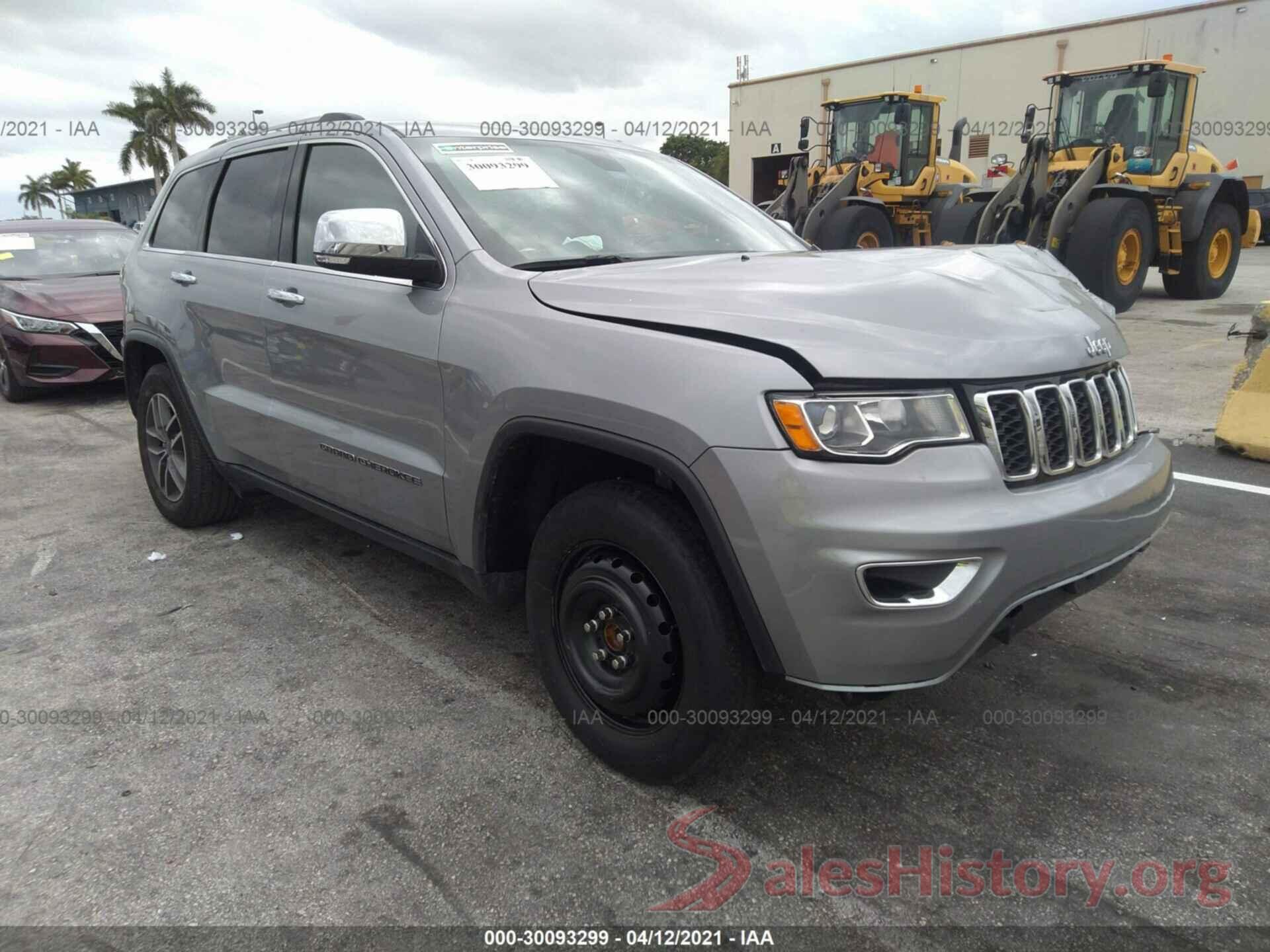 1C4RJEBG7LC118061 2020 JEEP GRAND CHEROKEE