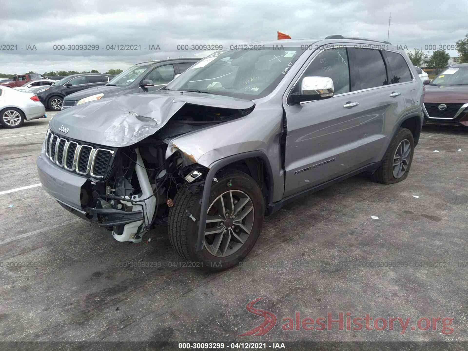 1C4RJEBG7LC118061 2020 JEEP GRAND CHEROKEE