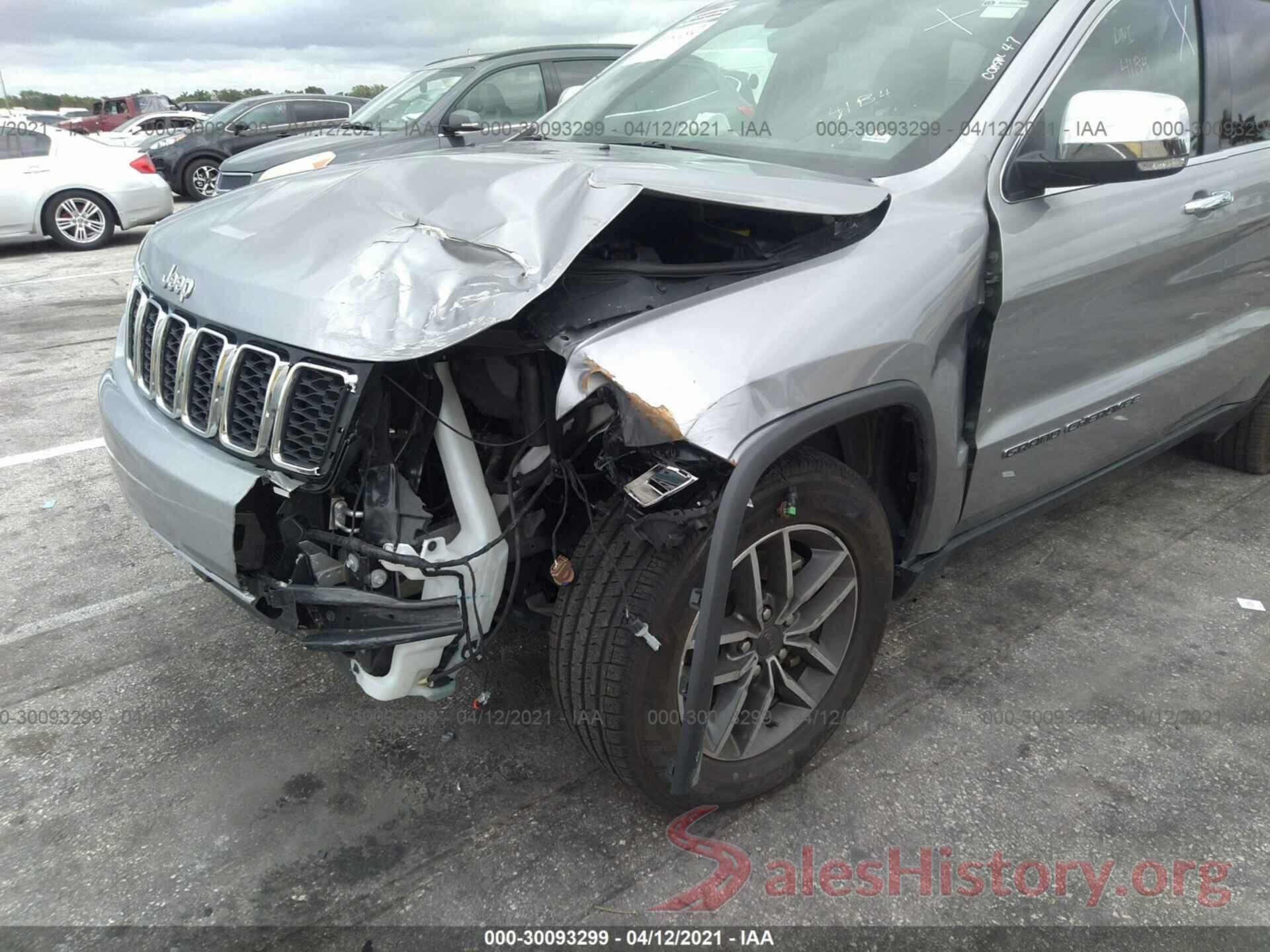 1C4RJEBG7LC118061 2020 JEEP GRAND CHEROKEE